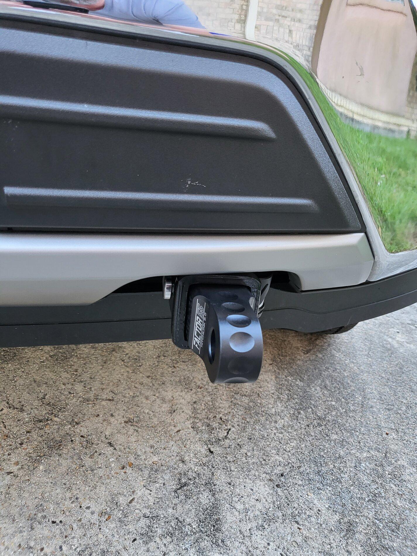 Ford F-150 Lightning Any product to convert front tow hook to hitch receiver? 20211107_154909