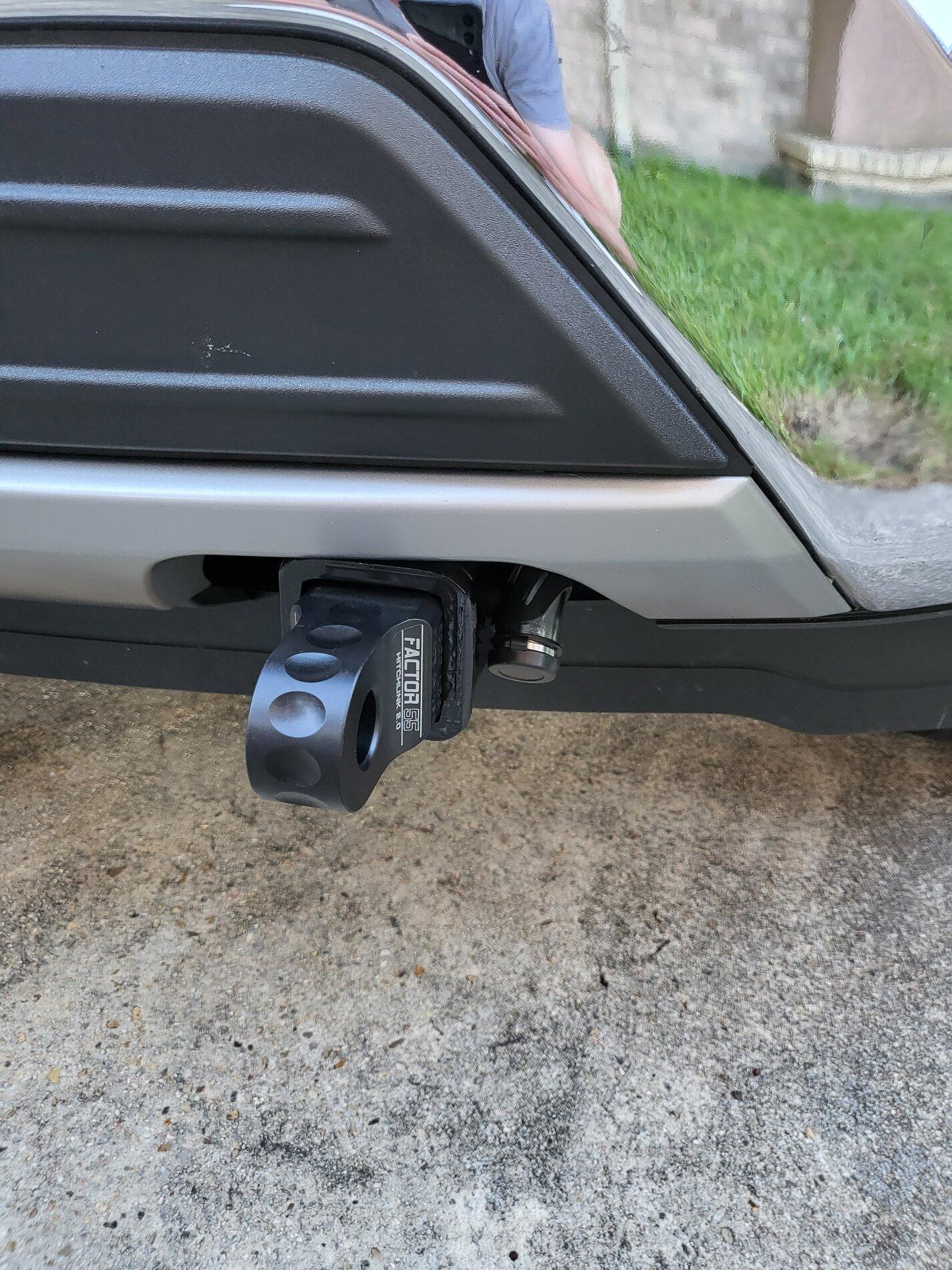 Ford F-150 Lightning Any product to convert front tow hook to hitch receiver? 20211107_154917