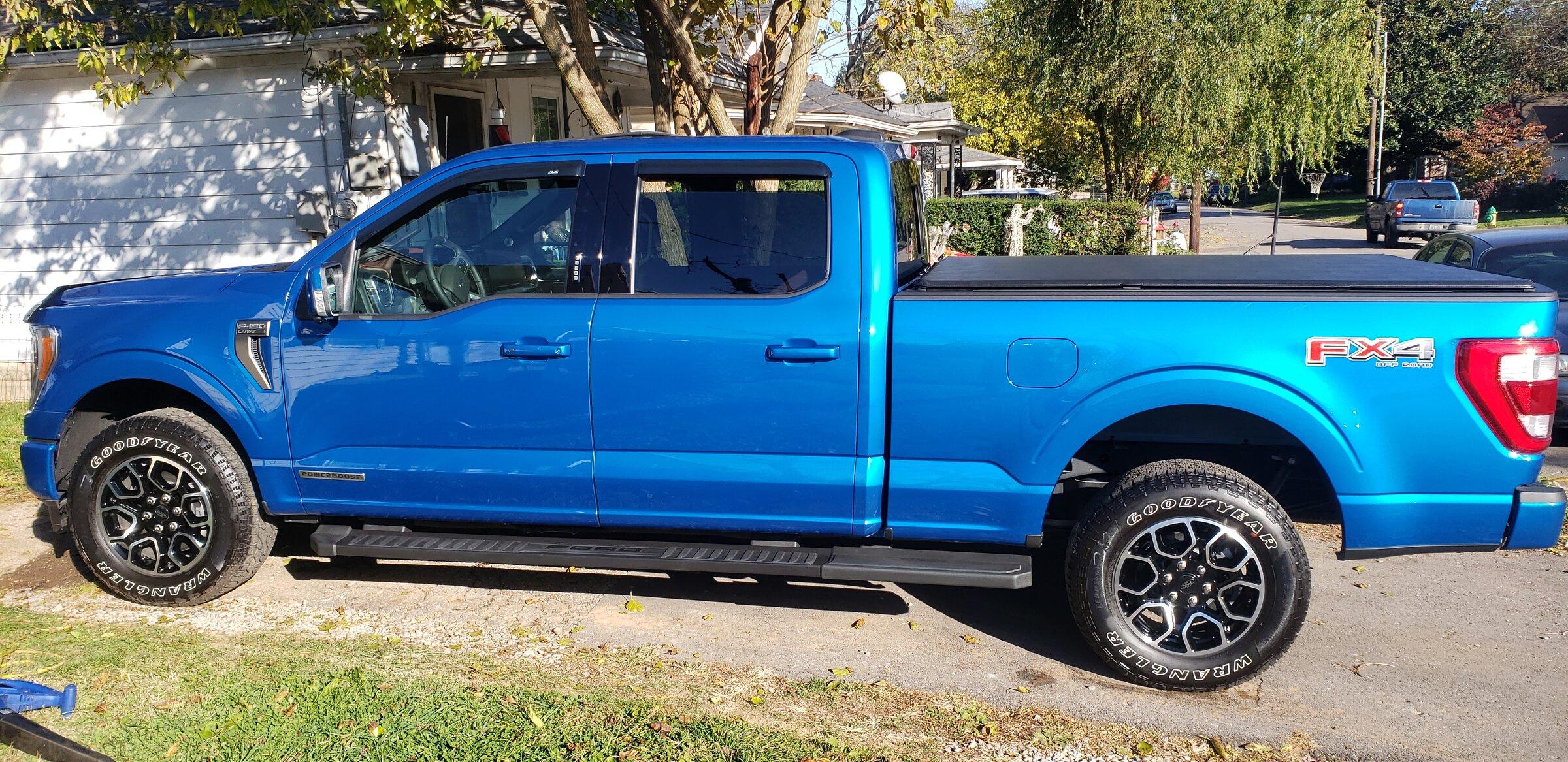 Ford F-150 Lightning If you installed Window Deflectors on your 2021 SCREW and you like them - please join this thread 20211110_145704