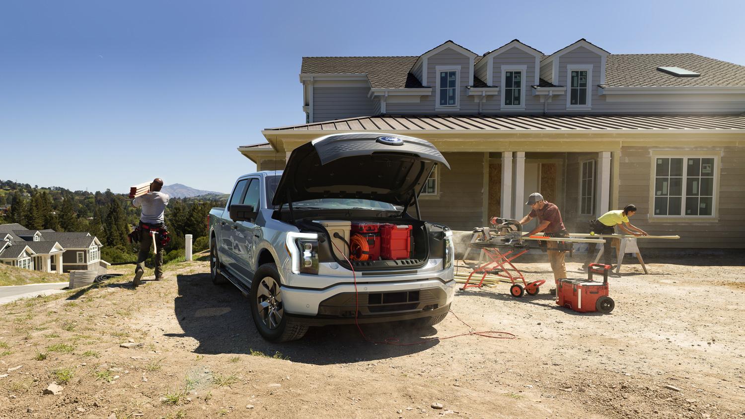 Ford F-150 Lightning Official 2022 F-150 Lightning Specs, Pricing, Photos & Videos! 2022-F150-Lightning-Electric-EV-Pickup-Truck-8