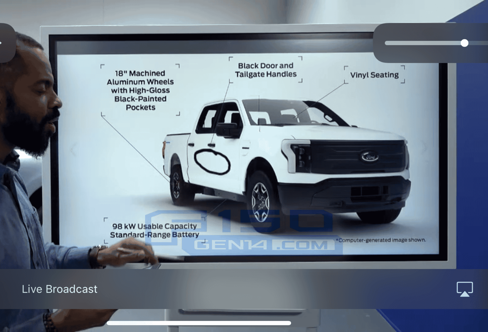 Ford F-150 Lightning F150 Lightning Livestream (12/16) – Q&A, Specs & Infographics 2022 F150 Lightning Standard Battery Capacity