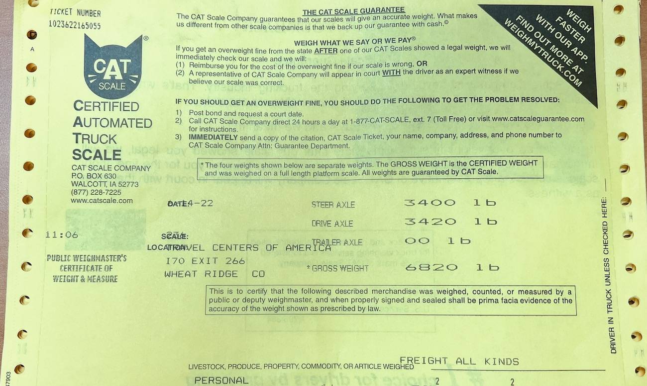 Ford F-150 Lightning Balance point for 2-post lift? 2022-ford-f-150-lightning-weight-ticket