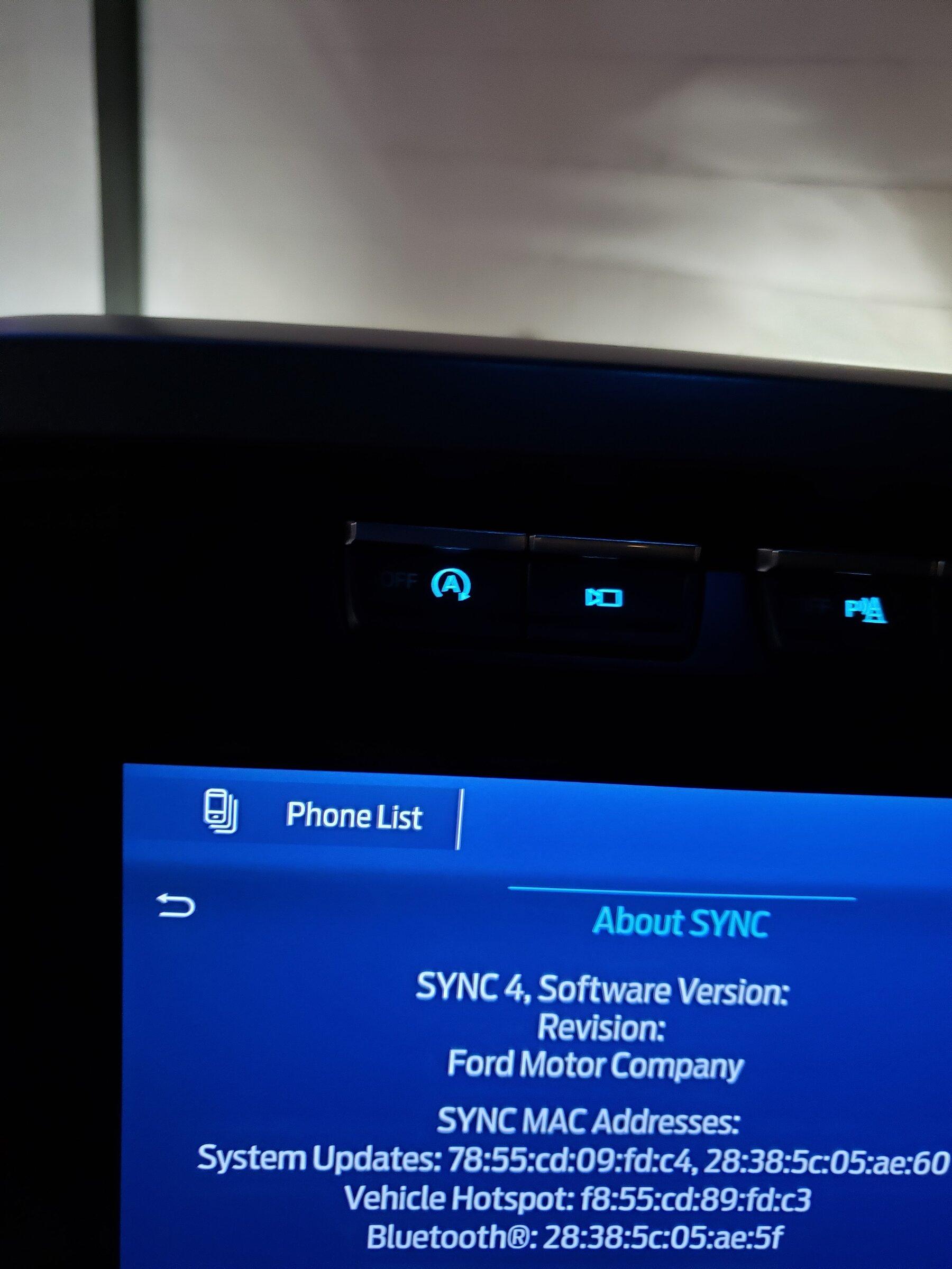 Ford F-150 Lightning Software Update Preferences not working? 20220105_170957