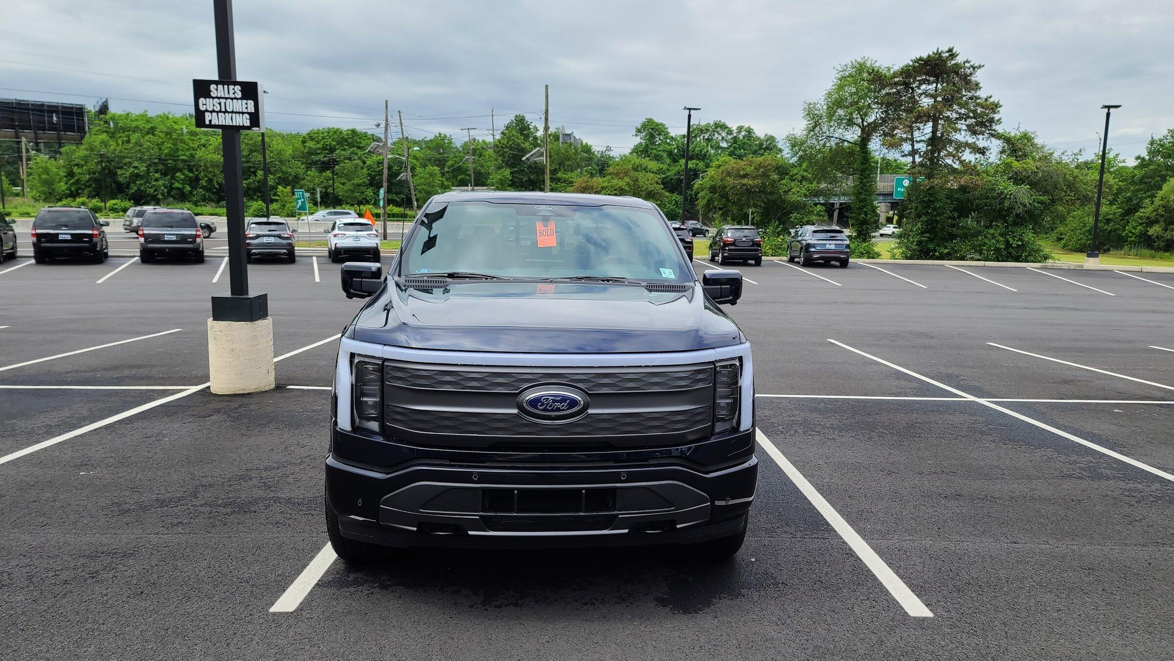 Ford F-150 Lightning Lightning Delivered (maybe first in NJ) - Updated With AMB Photos Galore 20220603_105927