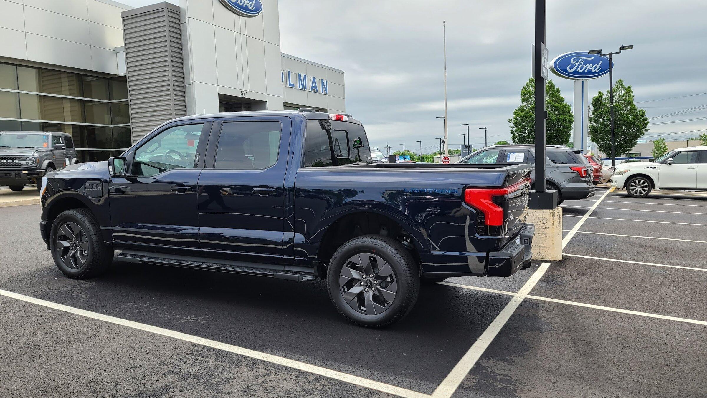 Ford F-150 Lightning Lightning Delivered (maybe first in NJ) - Updated With AMB Photos Galore 20220603_105943