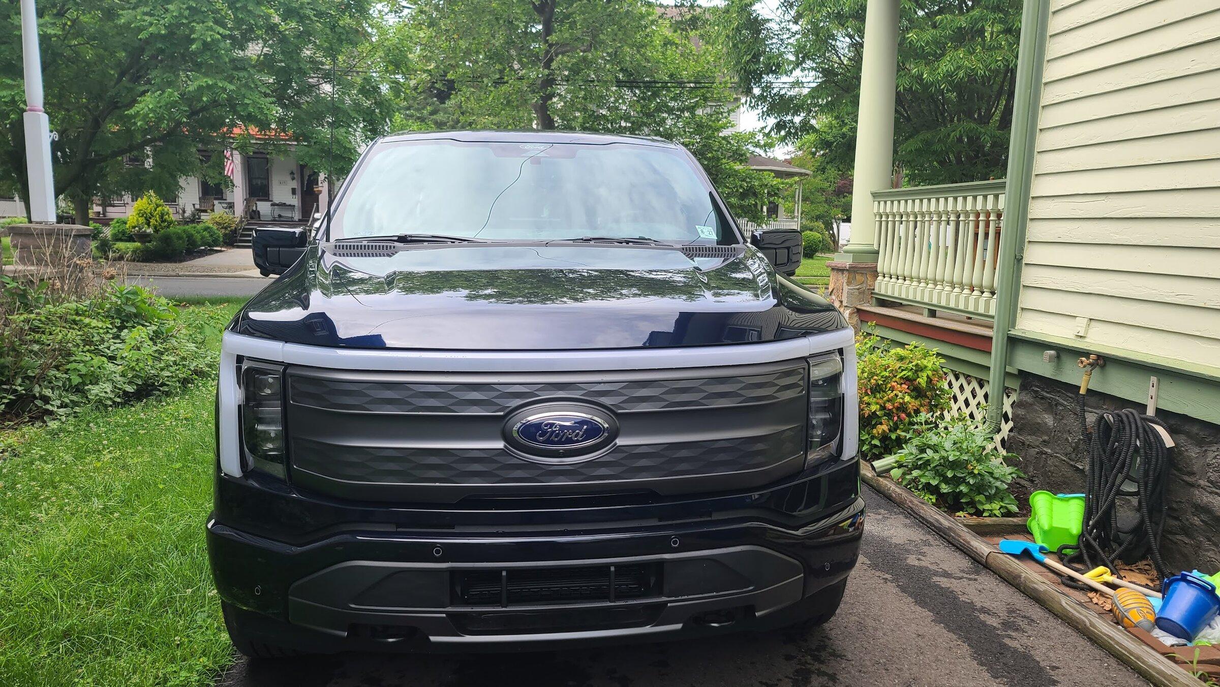Ford F-150 Lightning Lightning Delivered (maybe first in NJ) - Updated With AMB Photos Galore 20220603_112534