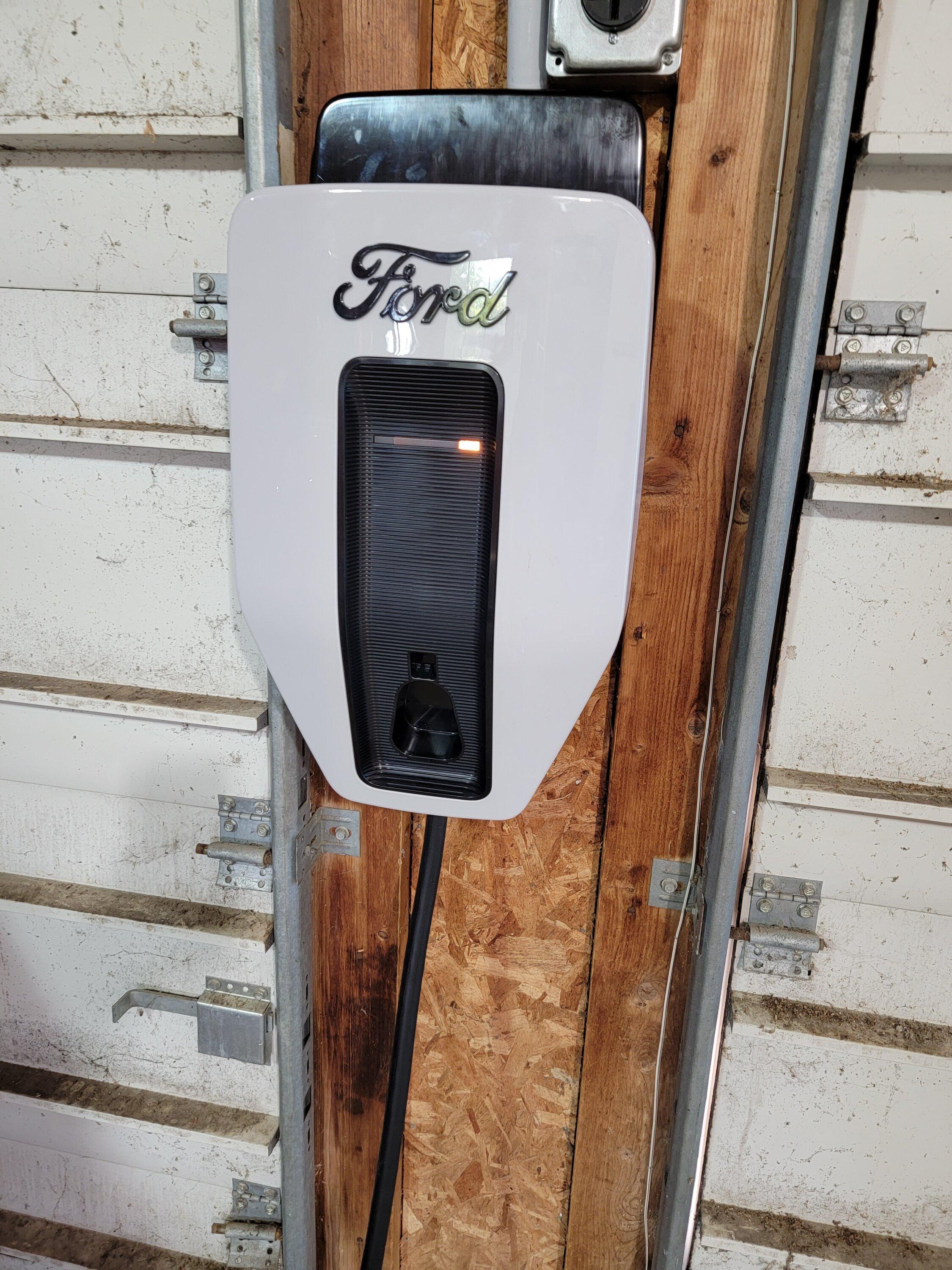 Ford F-150 Lightning Poll - If you have your charge station pro installed is it working correctly ? 20220724_151317