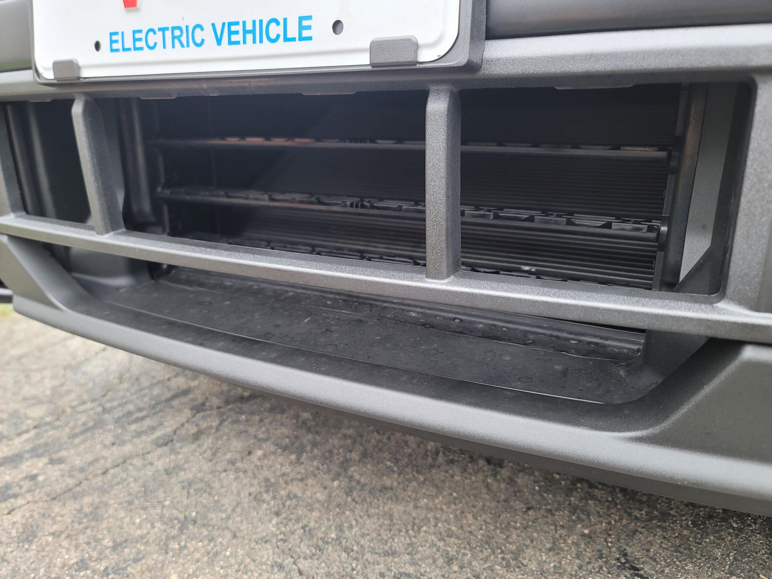 Ford F-150 Lightning Adding grill mesh ahead of active shutters in bumper? 20220913_075510