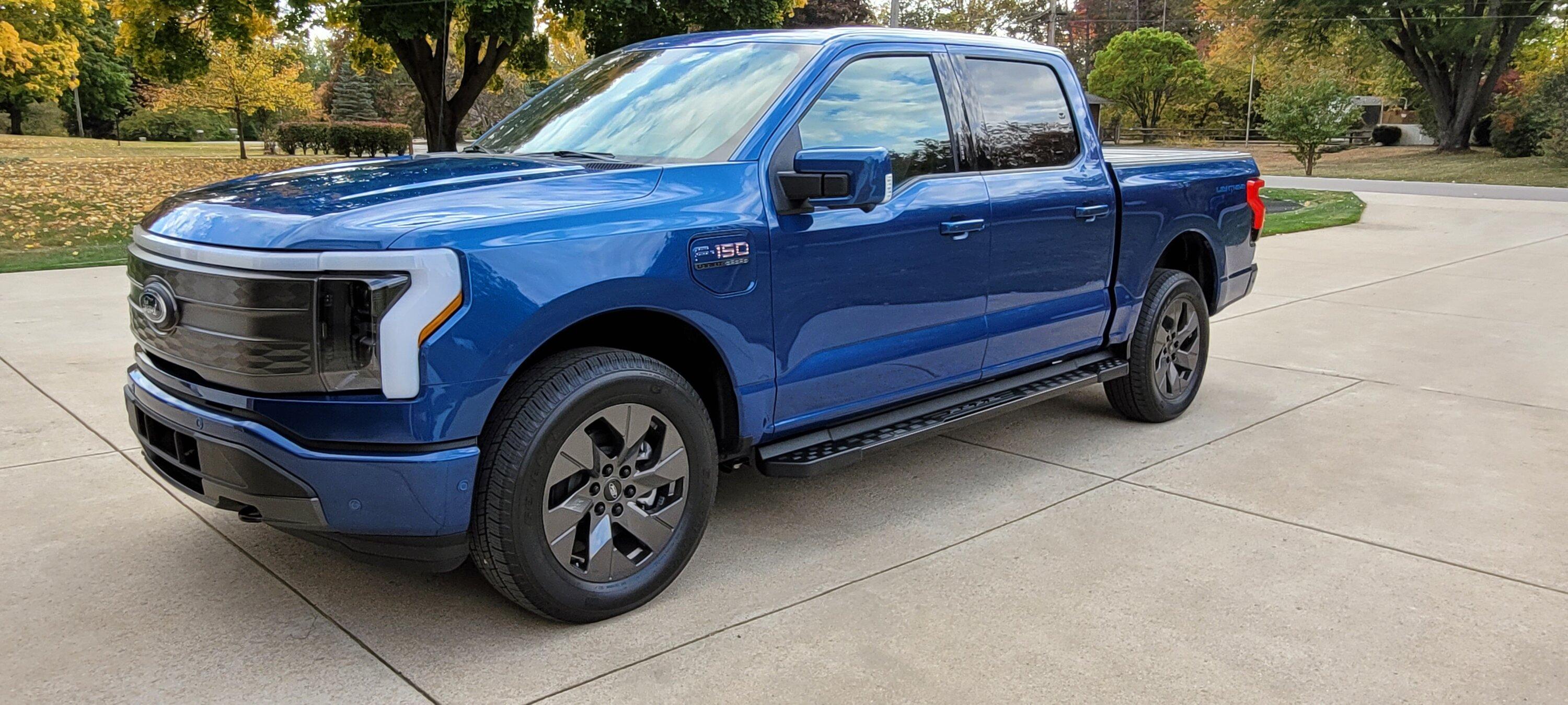 Ford F-150 Lightning 🙋‍♂️ What Did You Do To Your Lightning Today? 20221016_163535