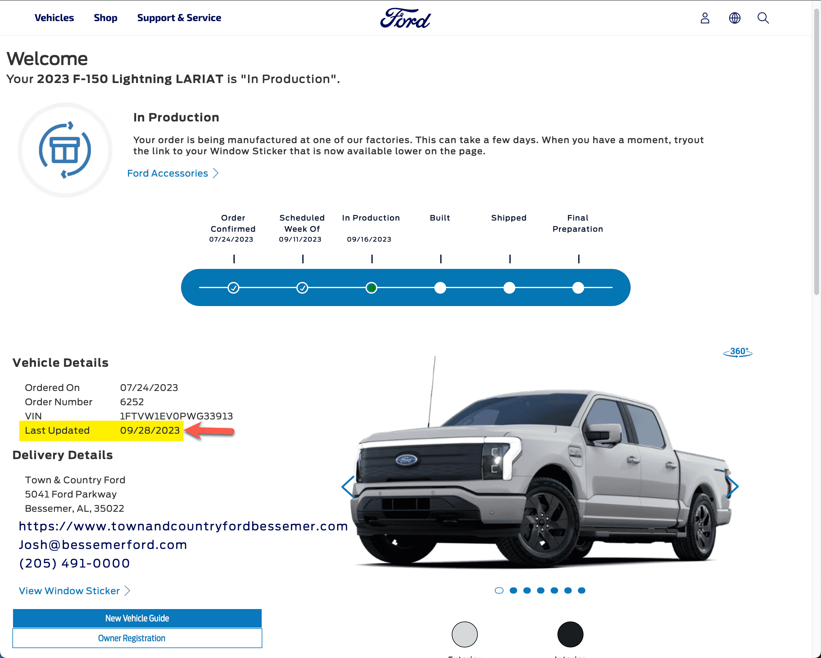 Ford F-150 Lightning ✅ 9/11/2023 Lightning Build Week Group (MY2023) 2023-10-10_17-23-04