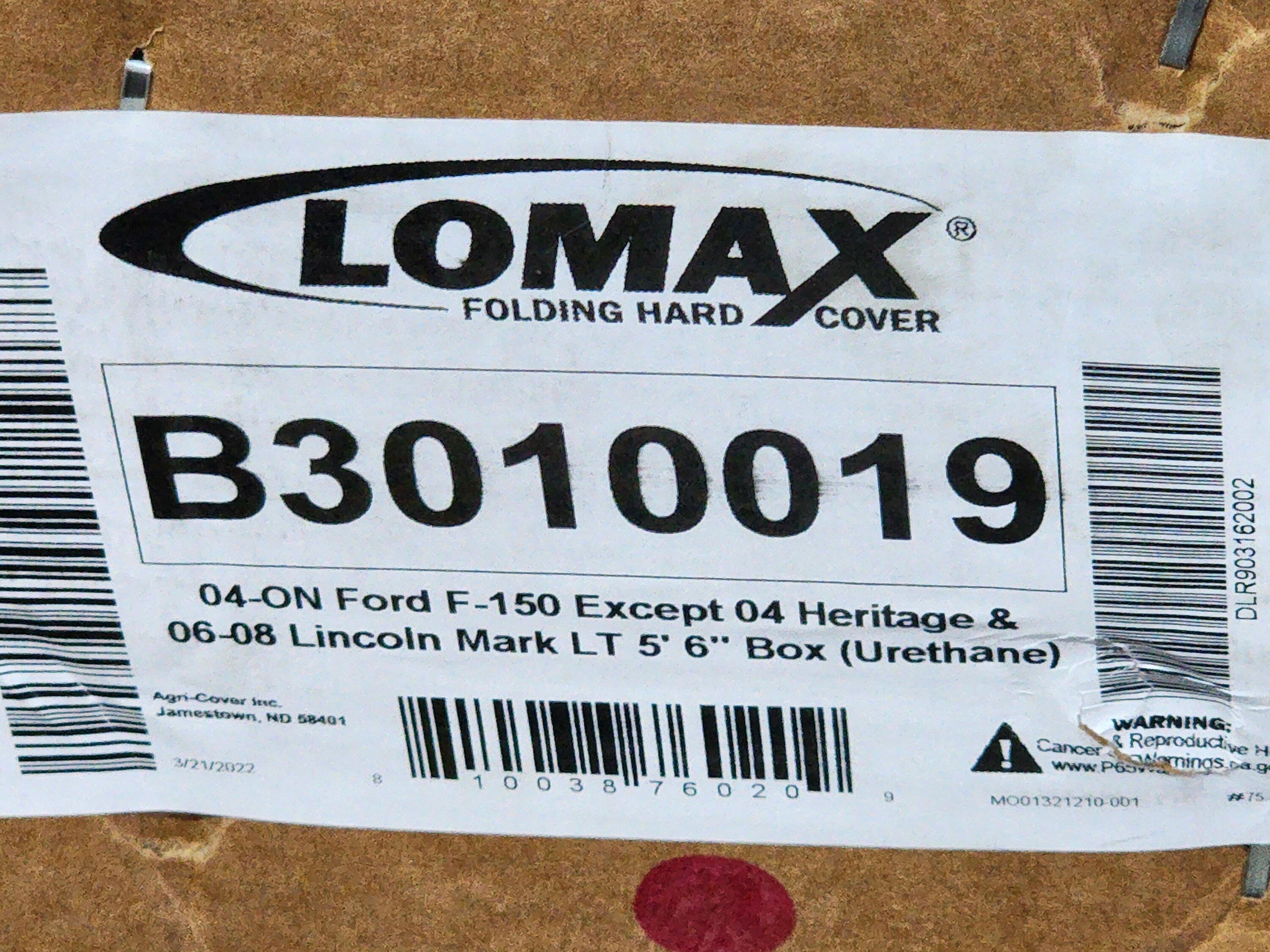 Florida - Lomax Tri Fold Hard Tonneau - Black Urethane - BNIB - REDUCED ...