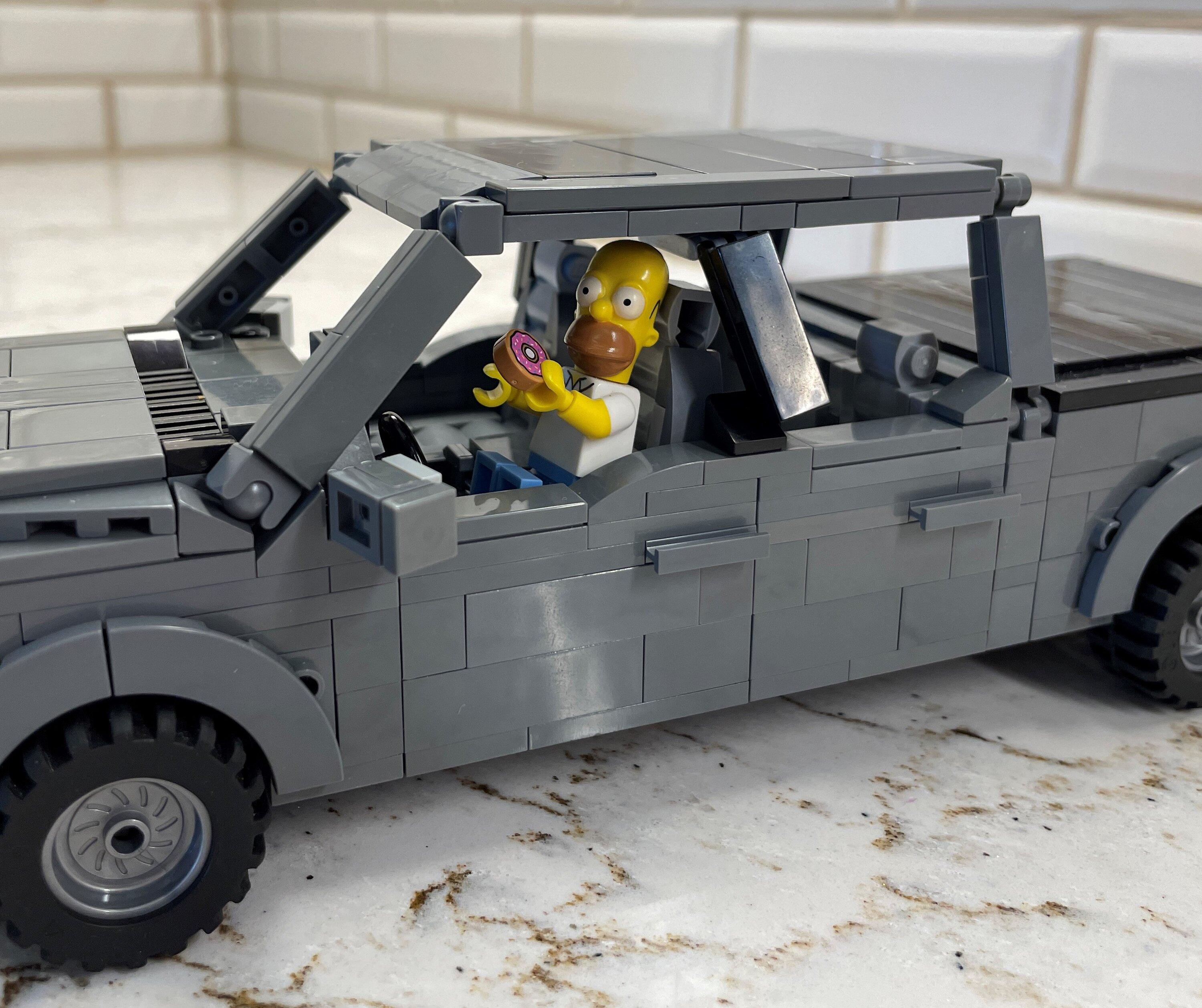 Ford F-150 Lightning Small scale LEGO model my son built 20230501_143642246_iOS