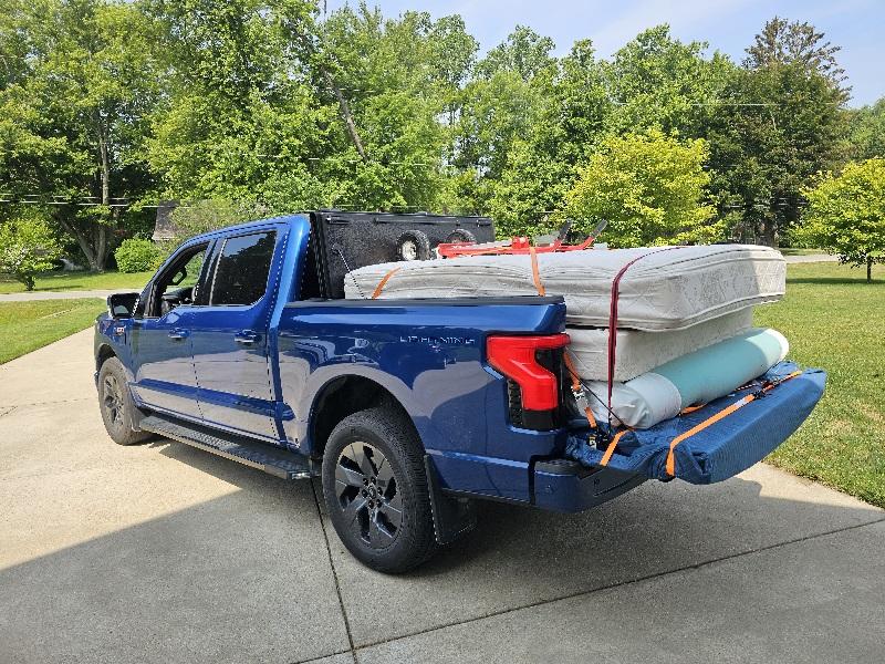 Ford F-150 Lightning Is anybody getting summer freeway range over 250 miles? 20230620_105735