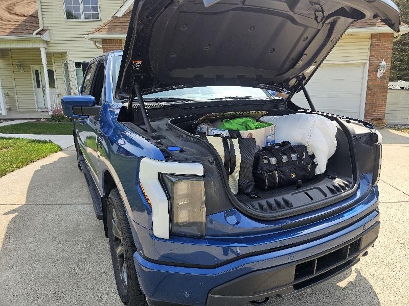 Ford F-150 Lightning Is anybody getting summer freeway range over 250 miles? 20230620_105801