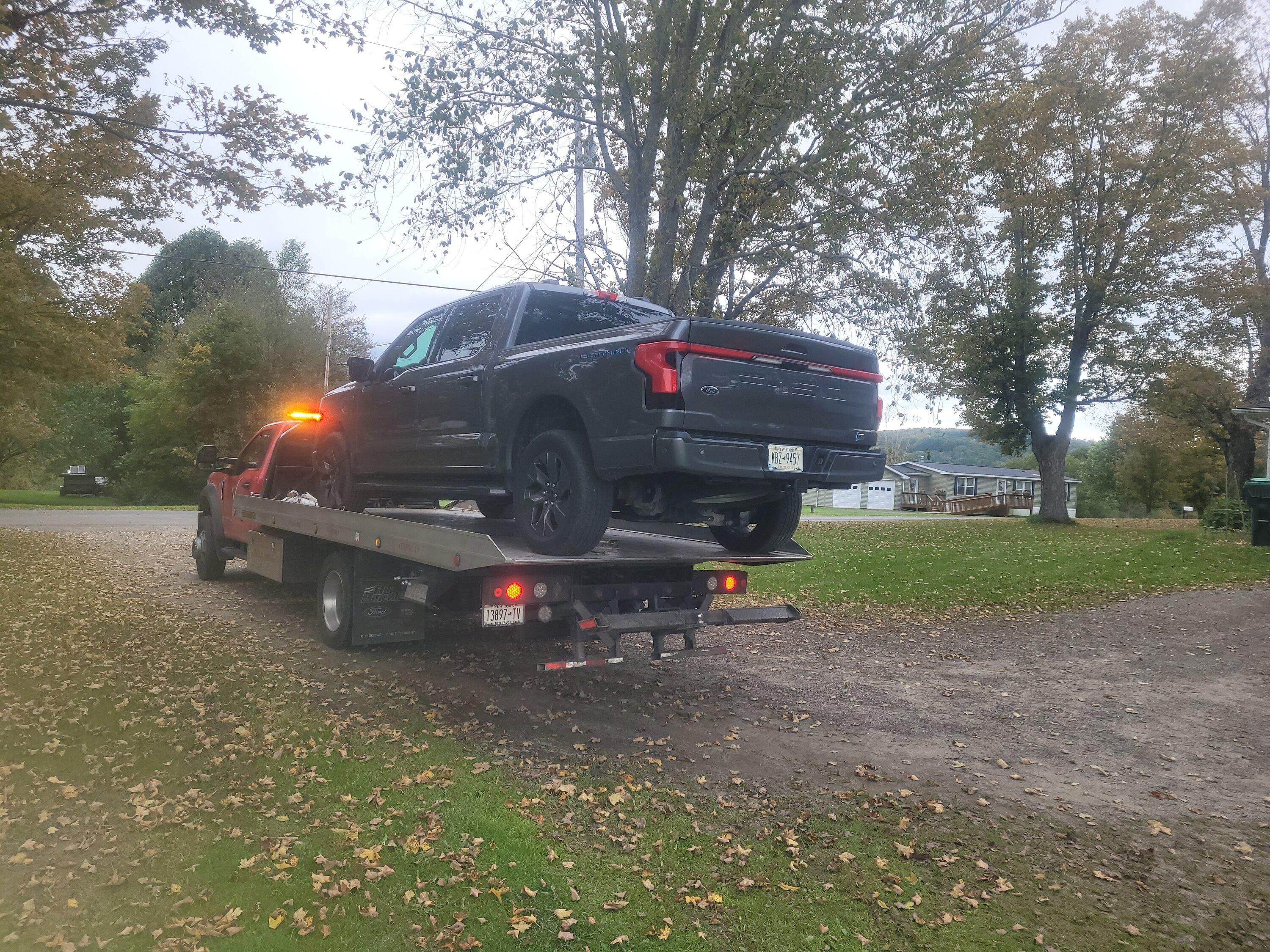 Ford F-150 Lightning 11 Weeks At Dealership With No ETA For Part Arrival - Frunk Failure 20230928_163600