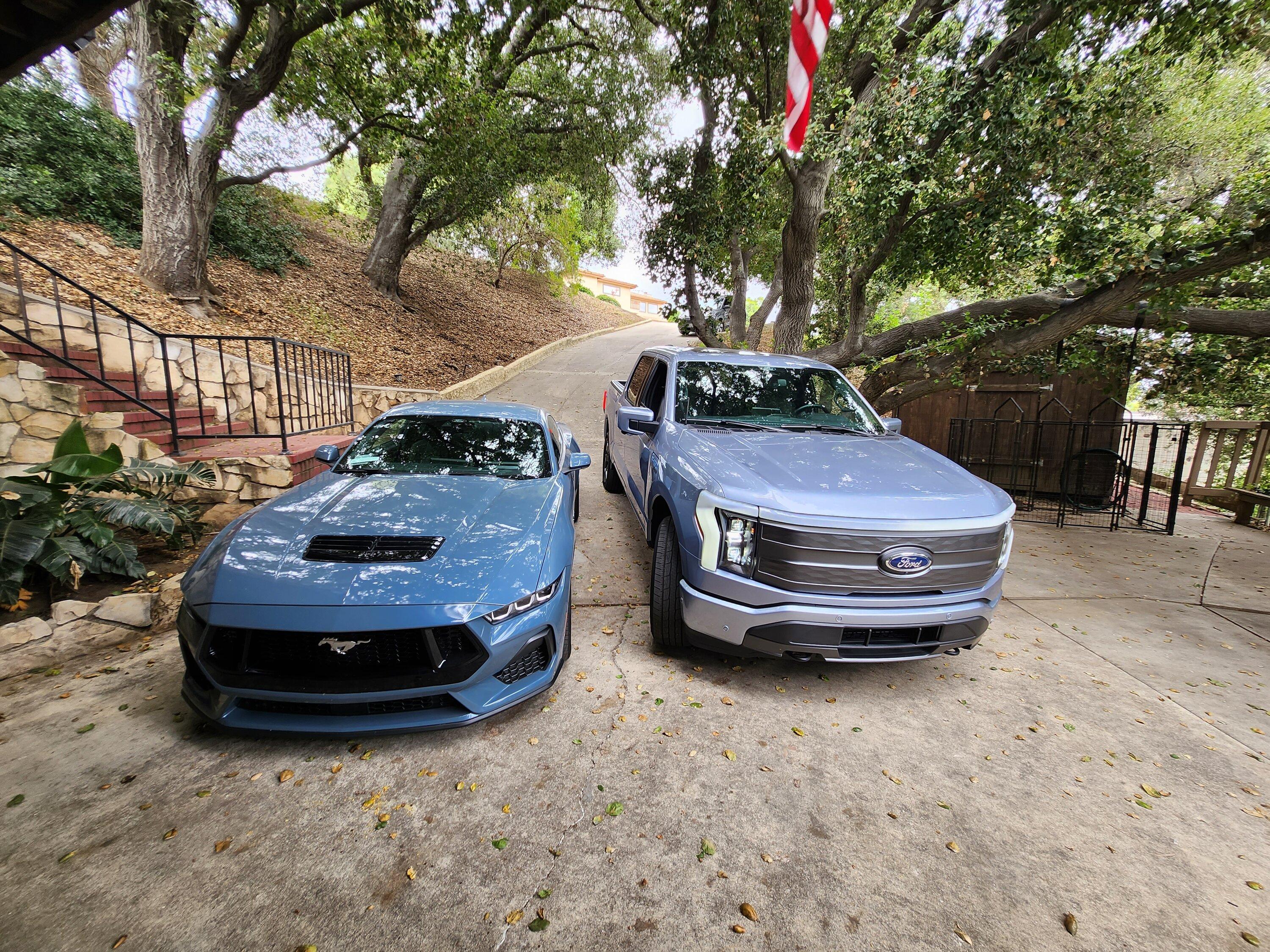 Ford F-150 Lightning Frunk Vs Coyote V8, have your cake and eat it too. 20230930_121739-