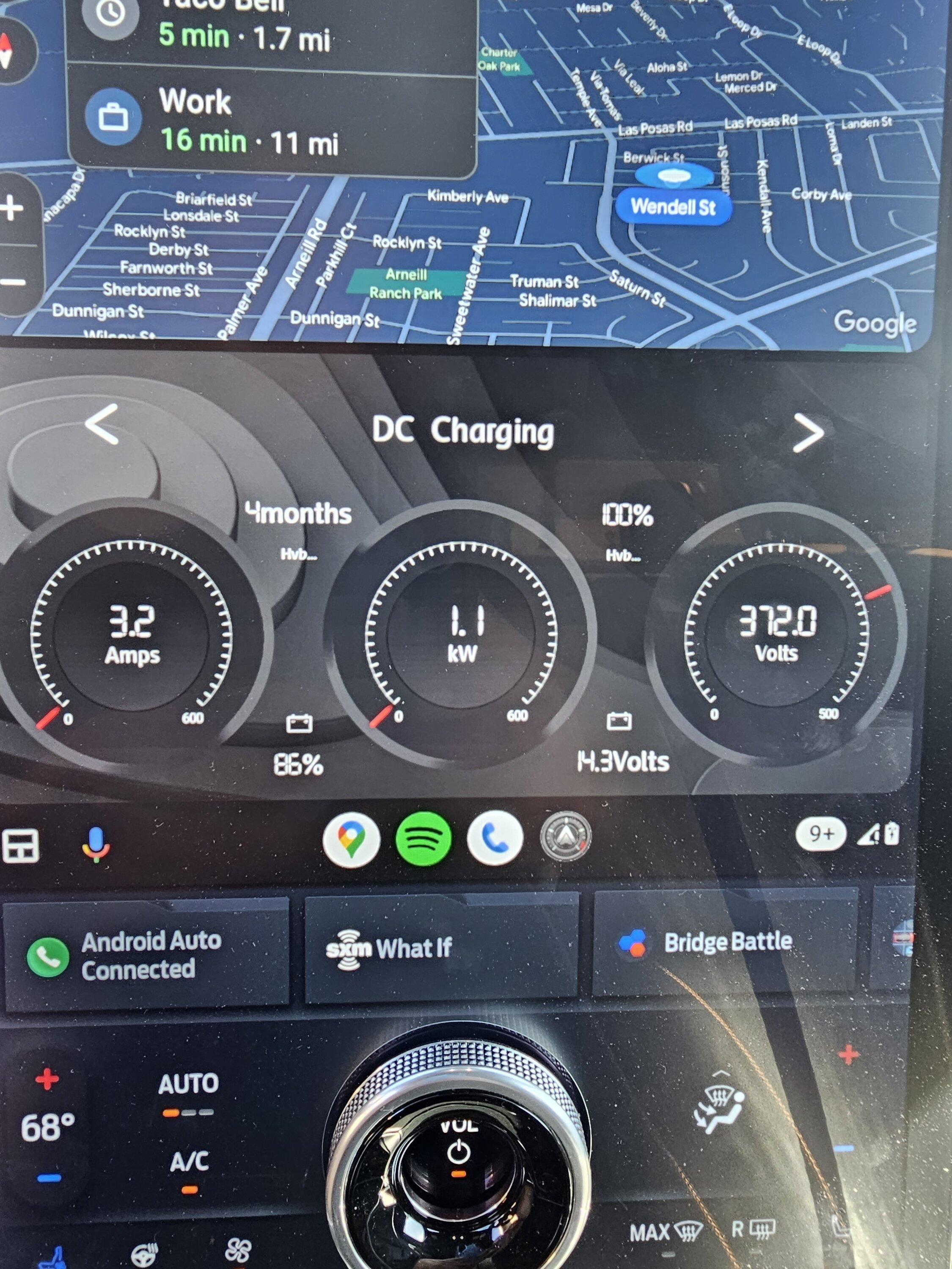 Ford F-150 Lightning Torque Pro on your dash / Android Auto !!! 20231006_101017