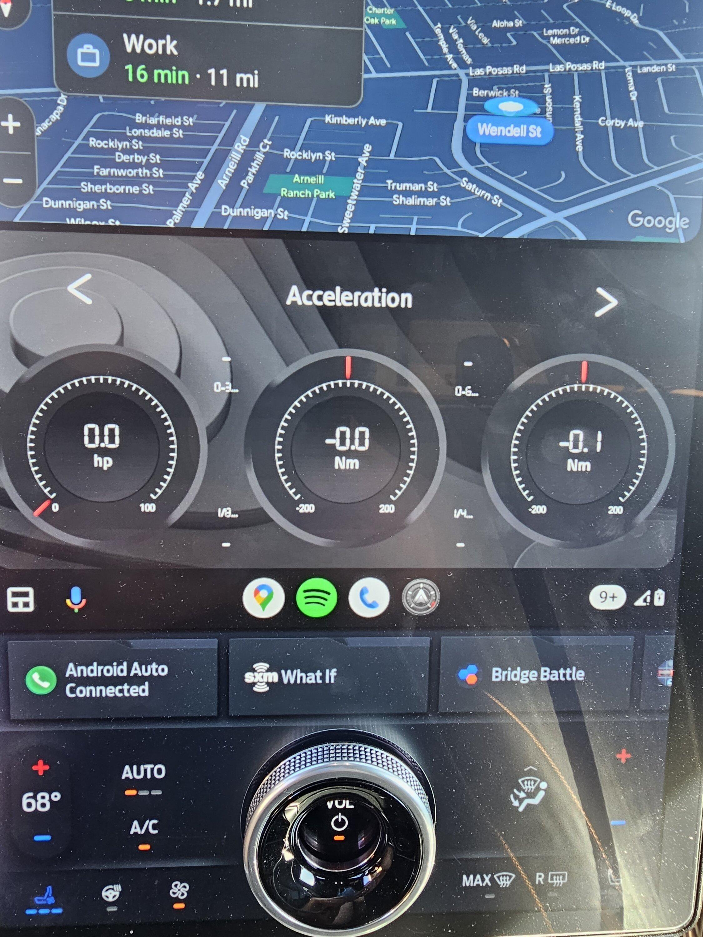 Ford F-150 Lightning Torque Pro on your dash / Android Auto !!! 20231006_101025