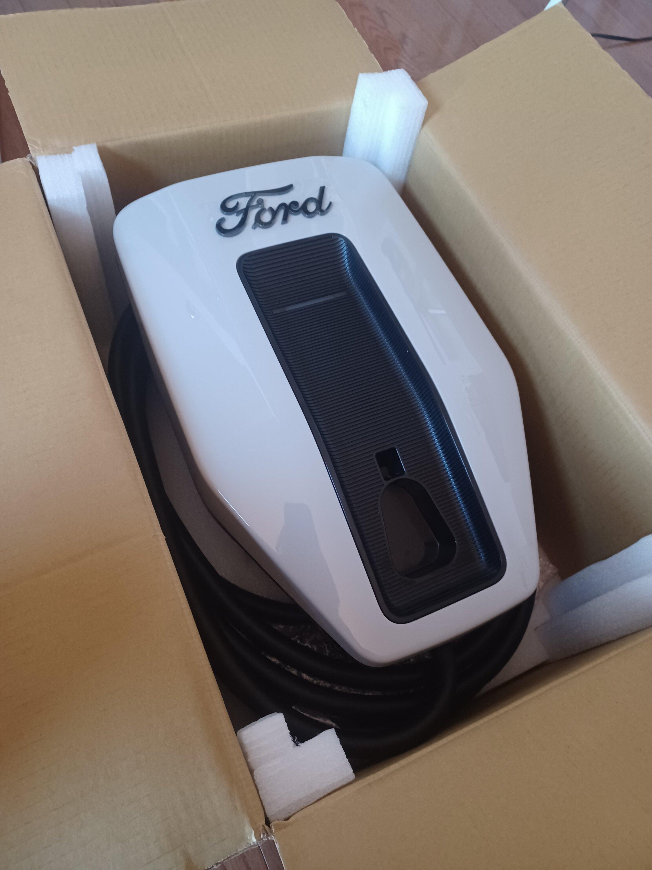 Ford F-150 Lightning Surprise, i got sent a Ford Charge Station Pro? 20231102_161912