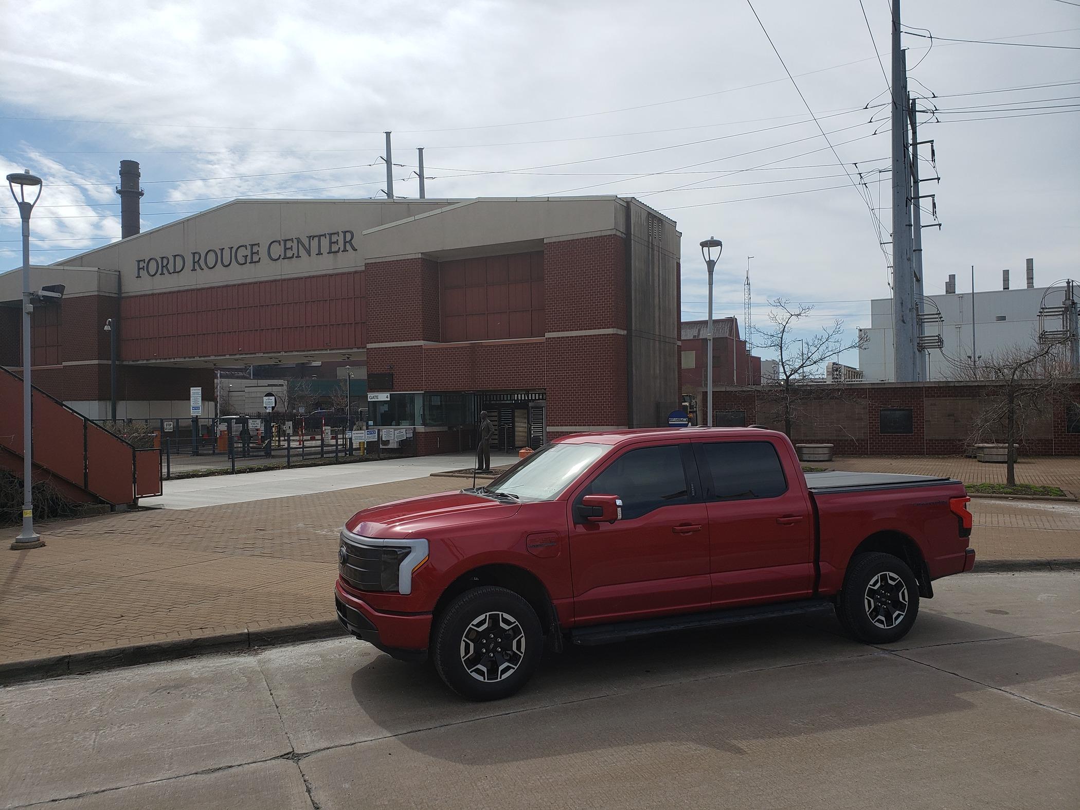 Ford F-150 Lightning Went to visit the Birthplace 20240316_135946