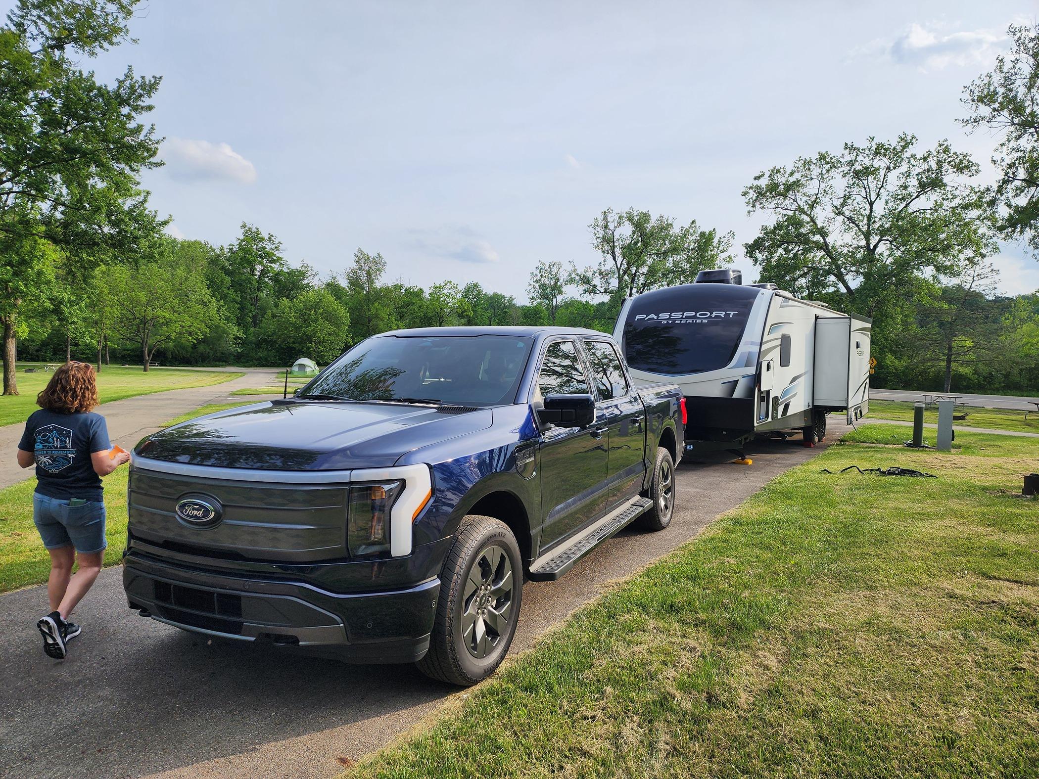 Ford F-150 Lightning Part II of the adventure begins 20240522_184008