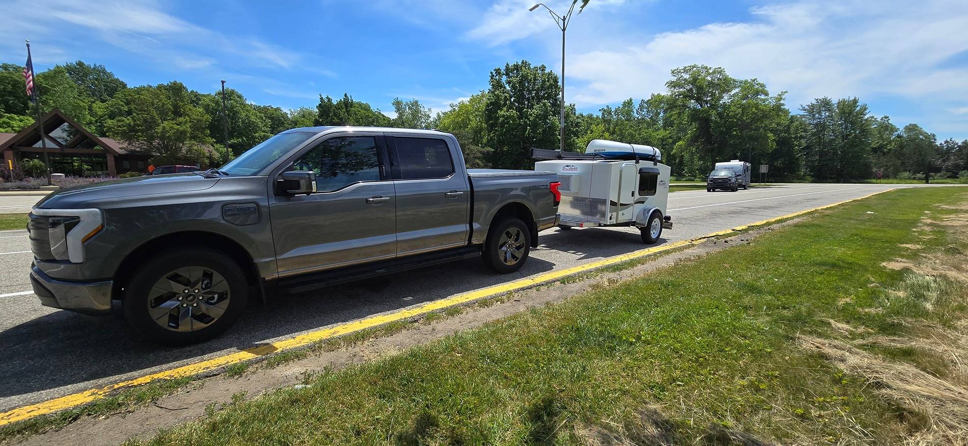 Ford F-150 Lightning DATA THREAD: Post your tow and efficiency! 20240616_125825