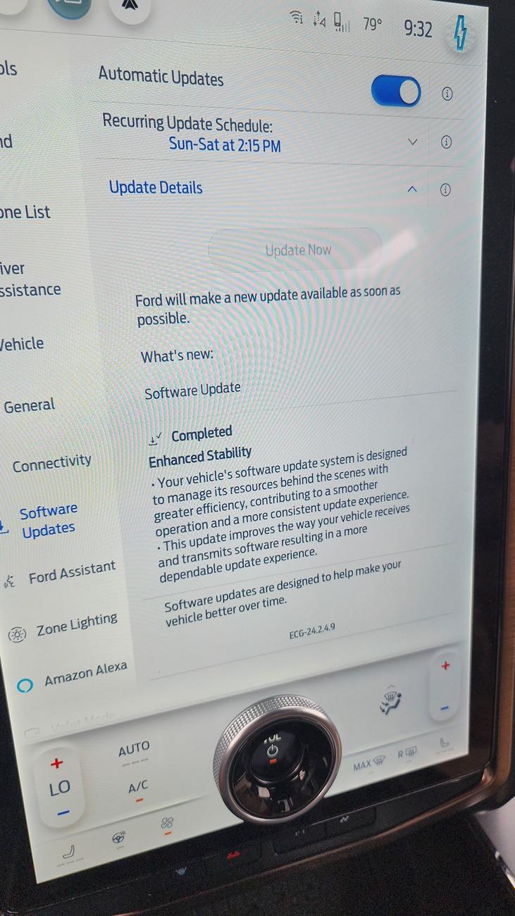 Ford F-150 Lightning Lack of OTA Updates...Am I the Only One? 20240706_093239