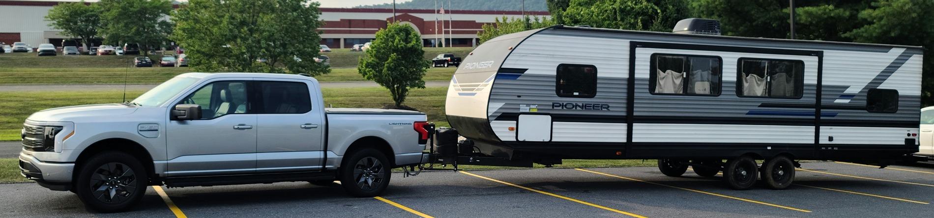 Ford F-150 Lightning Towing at Max Gross - 1.4mi/kWh 20240801_213638