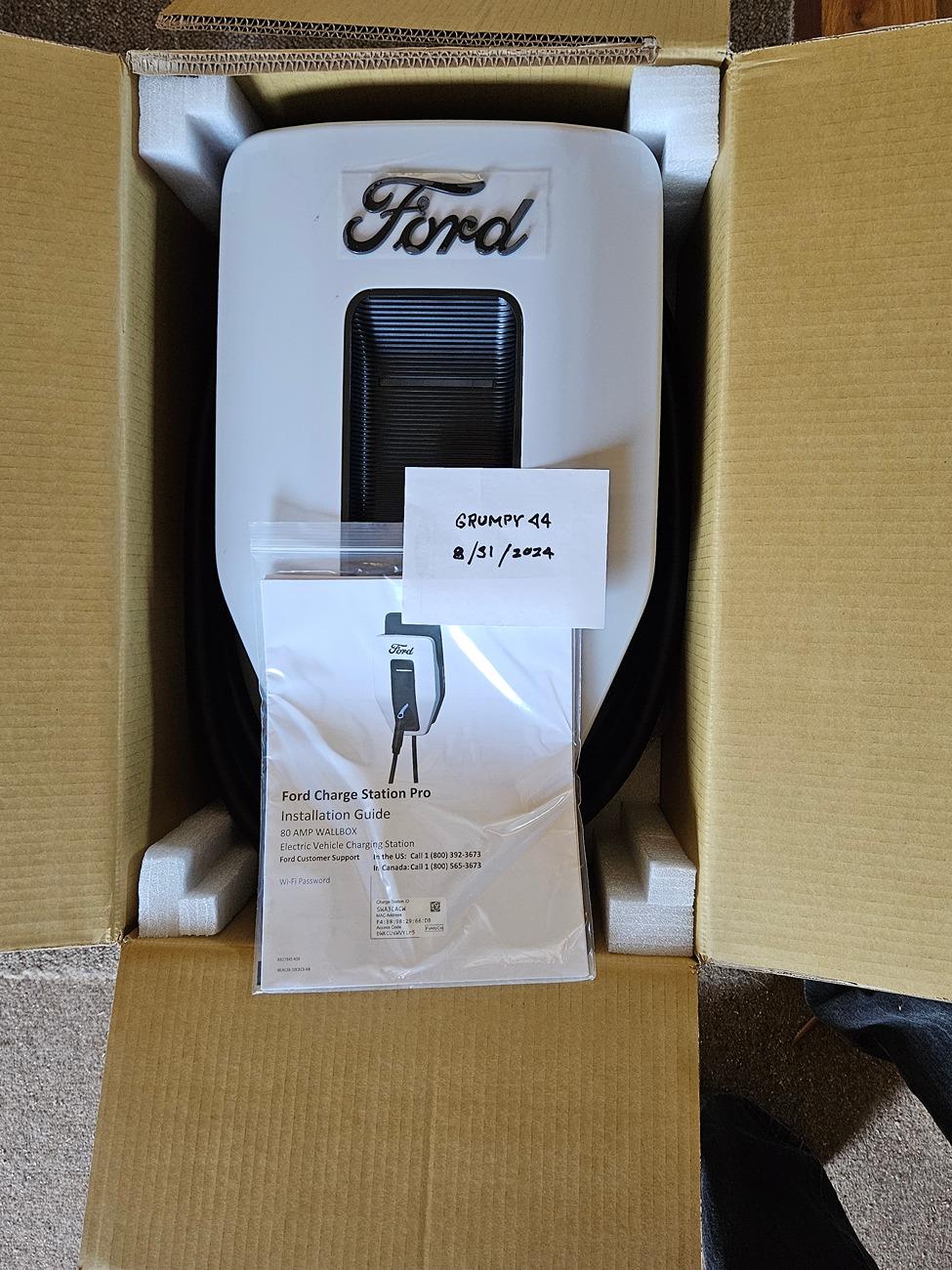 Ford F-150 Lightning Ford Charge Station Pro for Sale - NW Oregon 20240831_090747