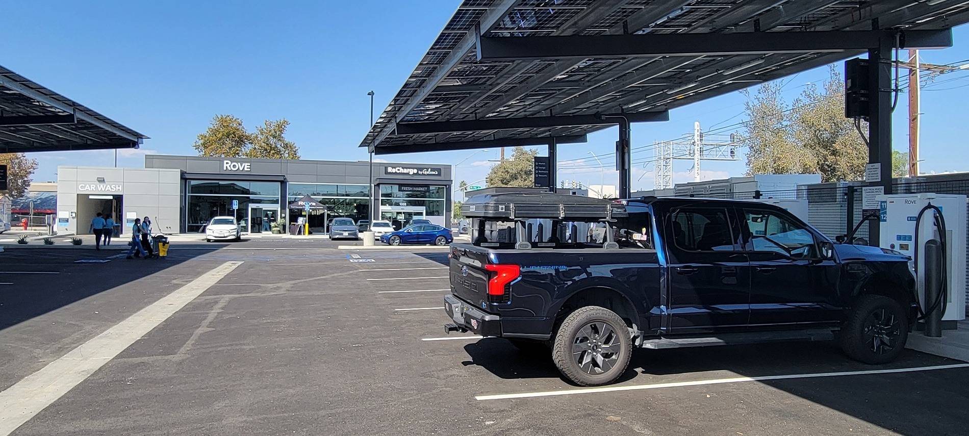 Ford F-150 Lightning Rove EV Charging Station first location opening in SoCal 20241006_142058[1]