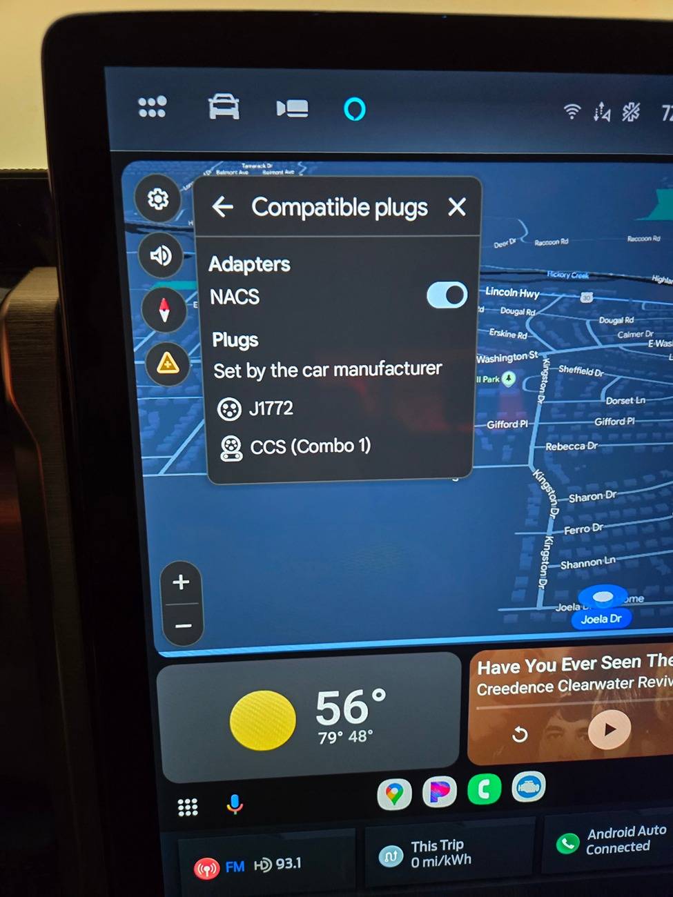 Ford F-150 Lightning Android Auto getting EV battery information integrated into Google Maps (starting w/ Lightning) 20241020_094741