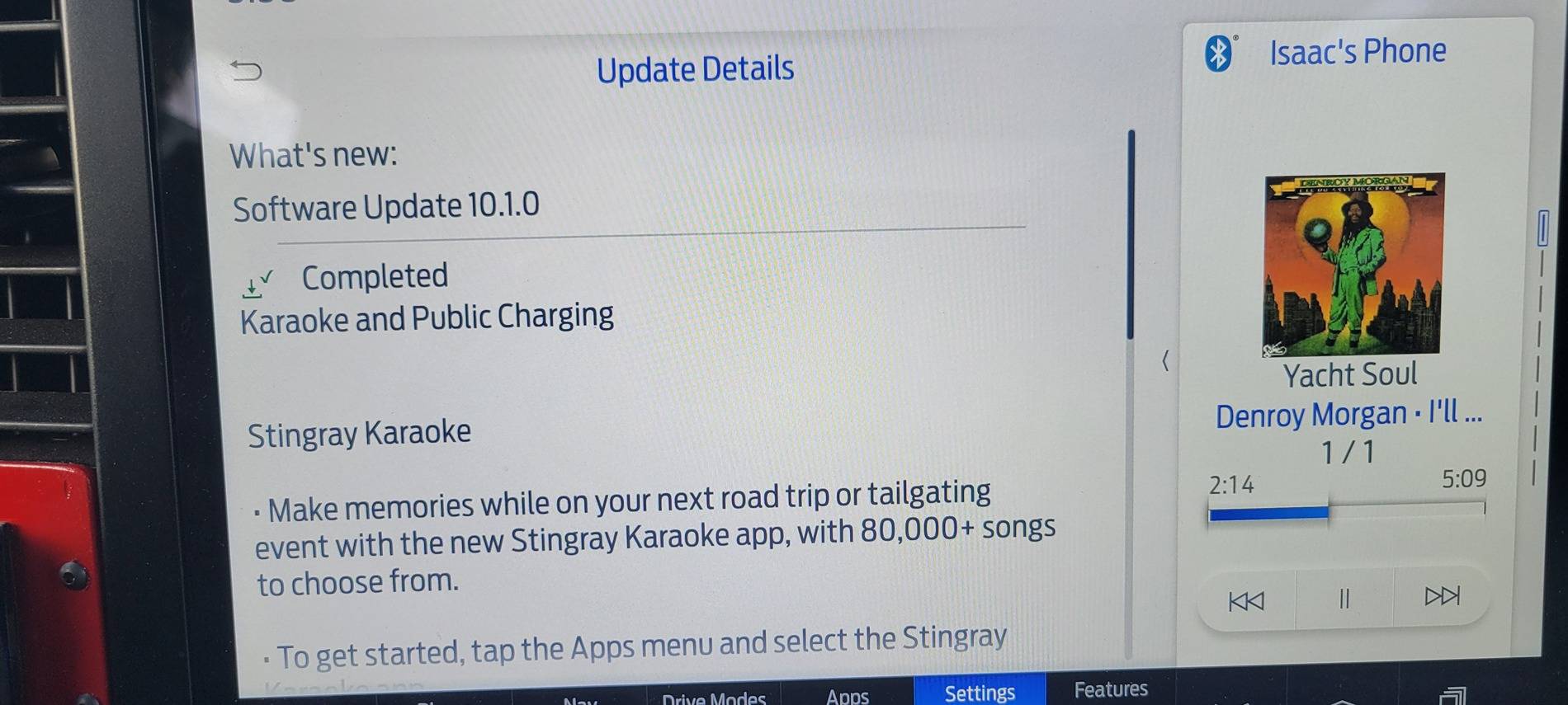 Ford F-150 Lightning I've got karaoke, or not? And why can my truck talk to me but I can't? 20241112_153907[1]