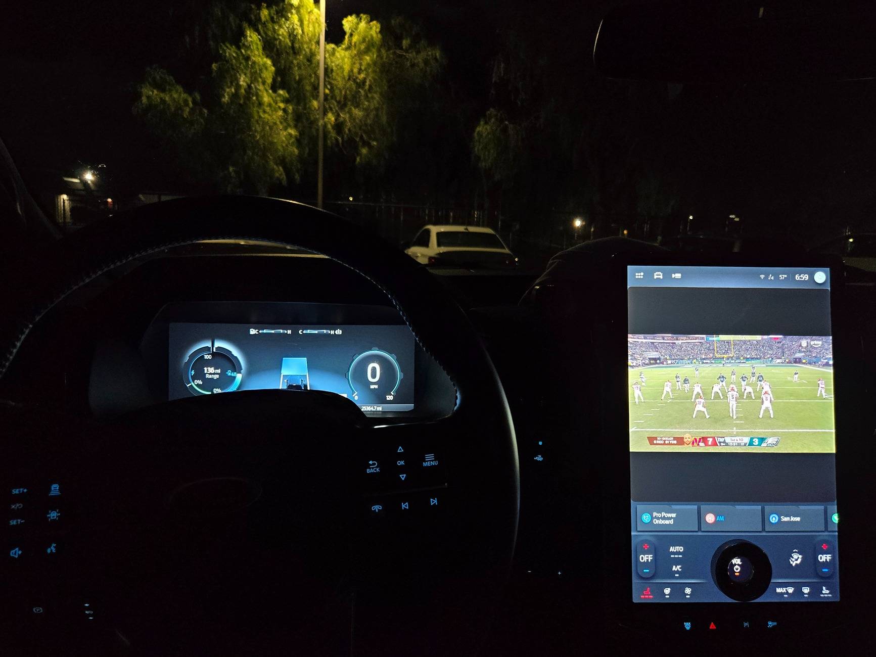 Ford F-150 Lightning What proven device allows to watch Netflix/other phone apps. 20241114_185920