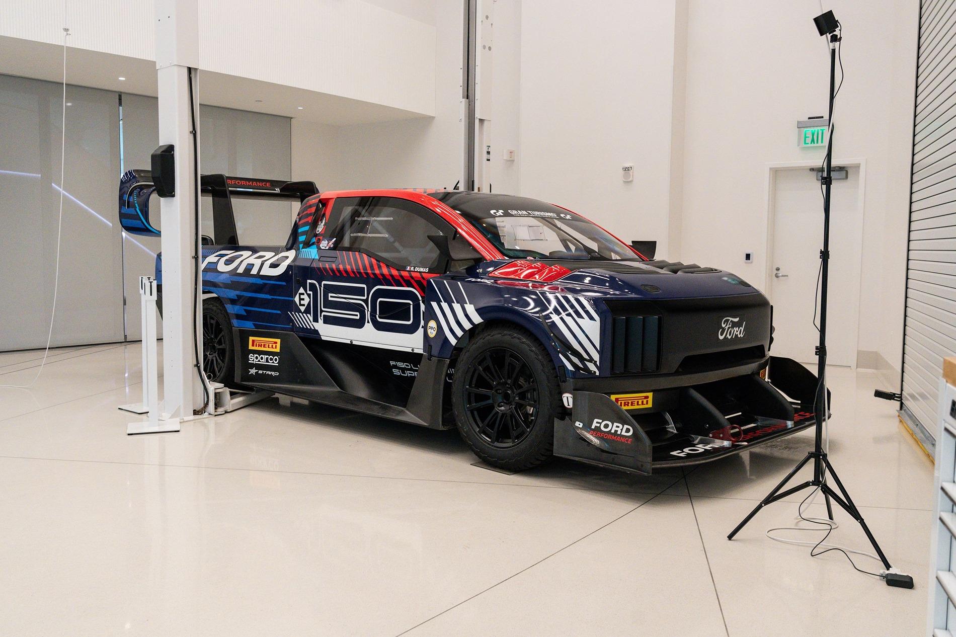 Ford F-150 Lightning Article: Inside Ford’s private off-road track where it tests its wildest electric machines 2024_Ford_SuperTruck_and_Mach_E_Lightning_006