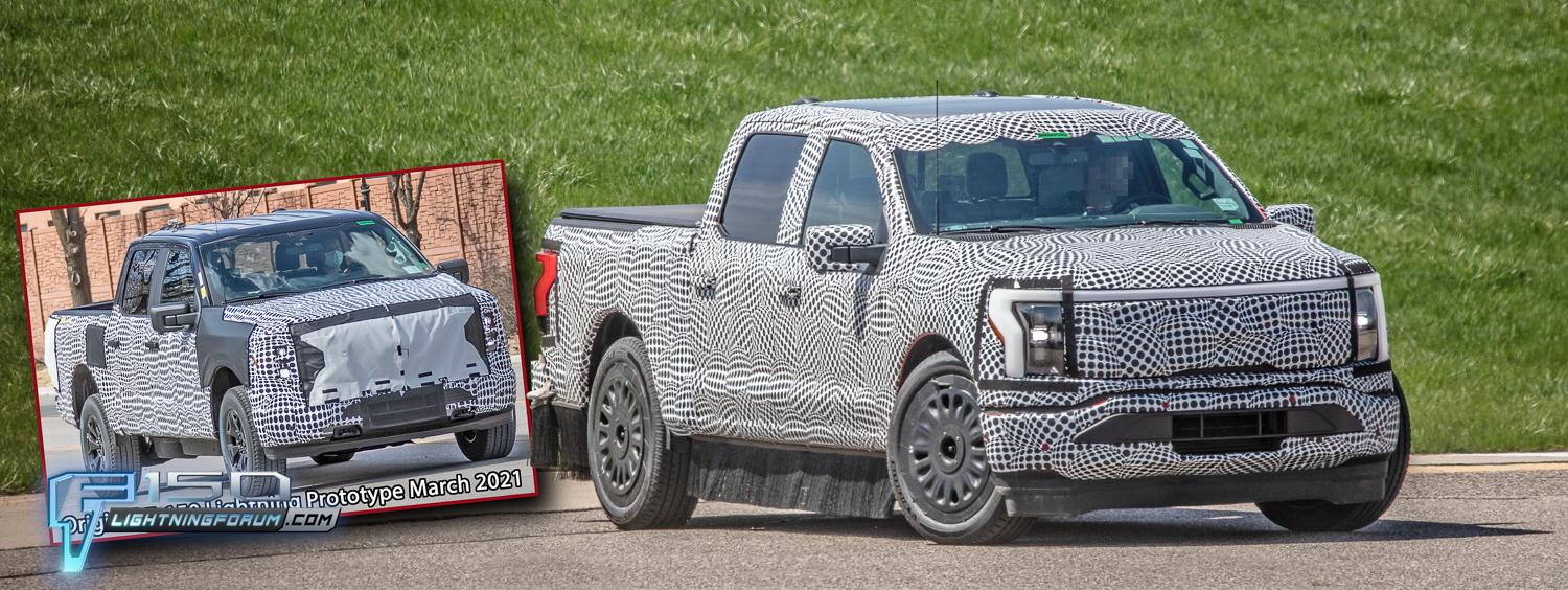 Ford F-150 Lightning Next Gen F-150 Lightning Spied w/8 Lug Wheels & Hub Motors (Larger Battery?) Benchmarking Cybertruck 2025-f150-lightning-prototypes-8-lug-wheels-hub-motors-larger-battery-27