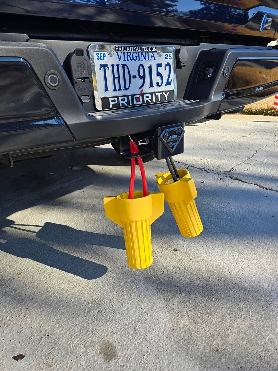 Ford F-150 Lightning New twist on truck nuts ..... 20250101_102125