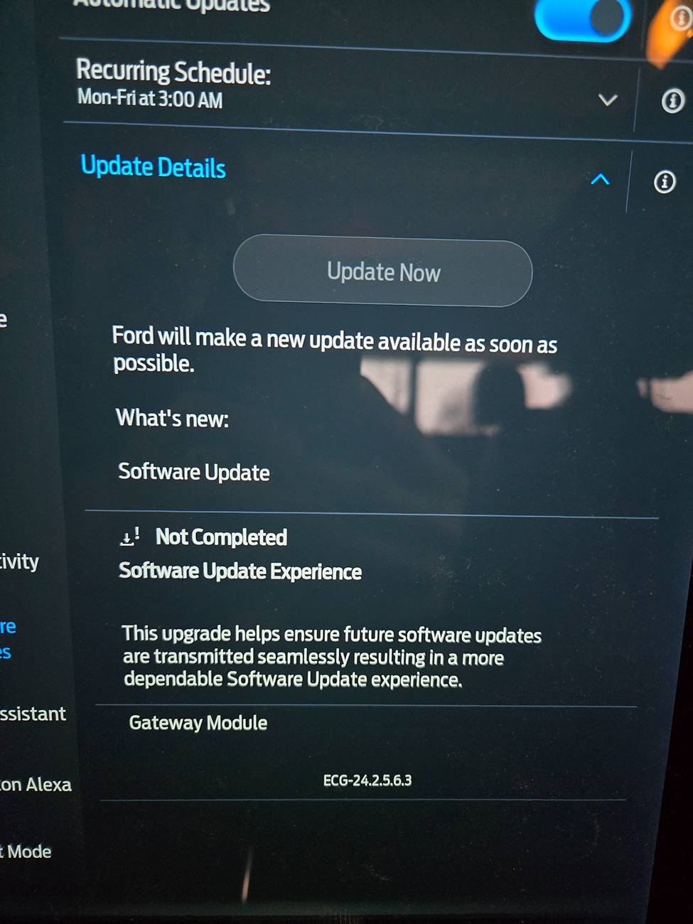 Ford F-150 Lightning Anyone know how to fix this update error? 20250116_155745