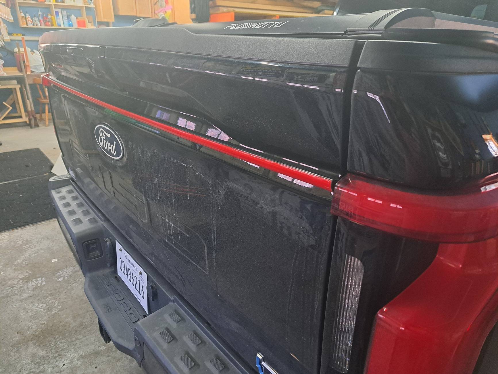 Ford F-150 Lightning 2024 Flash - Tailgate Lightbar DIY Build (How-to Instructions) 20250227_100321