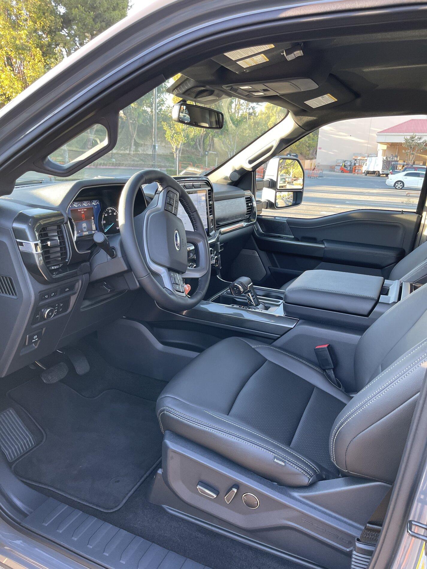 Ford F-150 Lightning Roadwire Leather installed in ‘21 F-150 XLT crew cab 21ED8D4E-42C4-4A82-948A-08D8AF12D8EE