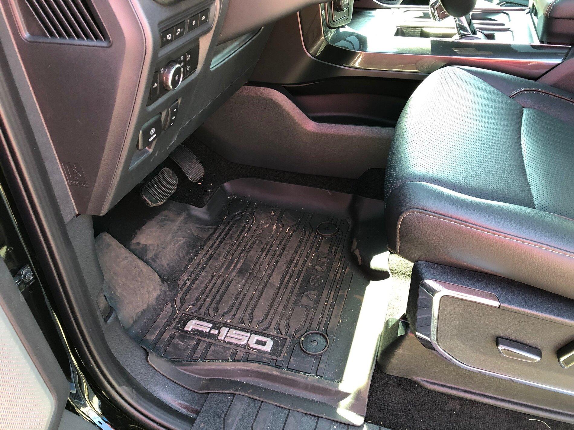 Ford F-150 Lightning What floor liners to go with 21F150 front mat