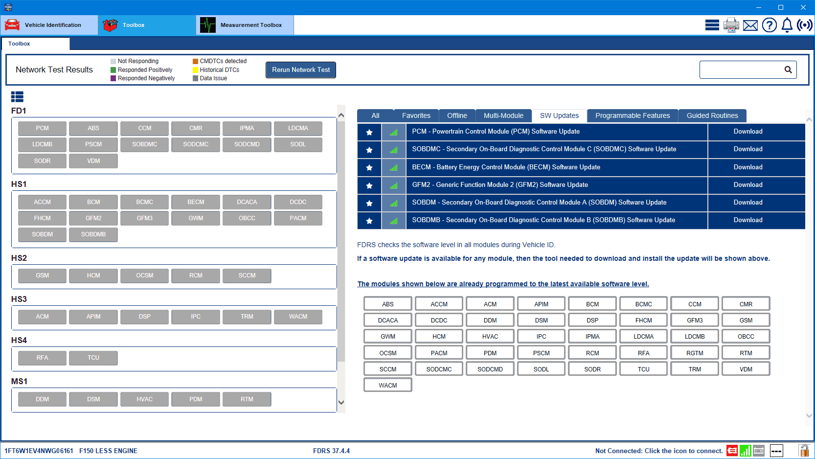 Ford F-150 Lightning Lightning Software Updates using FDRS 22_Lightning_Powertrain_Update_13-Sep-23