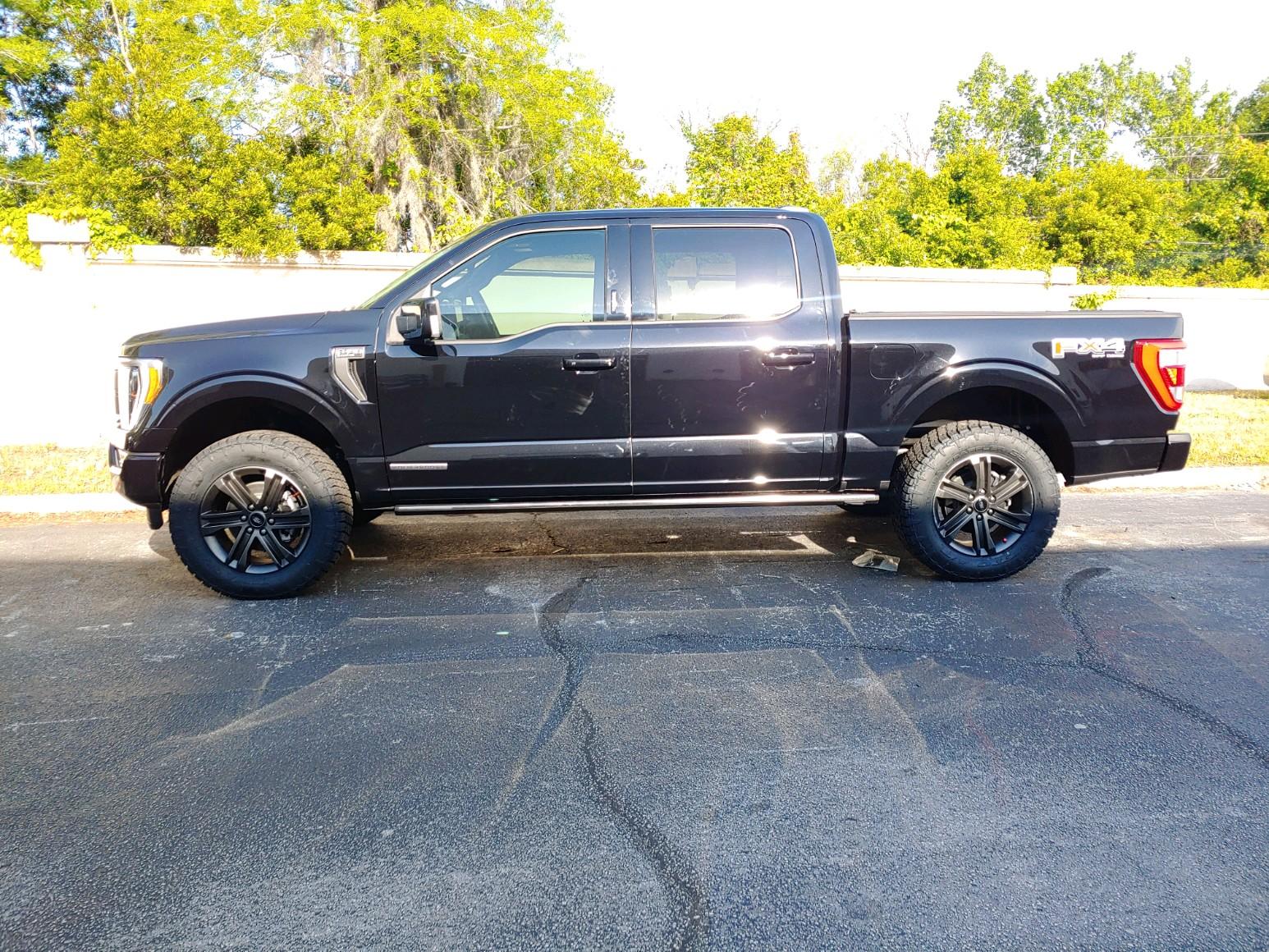 Ford F-150 Lightning 275/65/20 Nitto Ridge Grappler VS 295/60/20 Terra Grappler side by side visual comparison. 2607