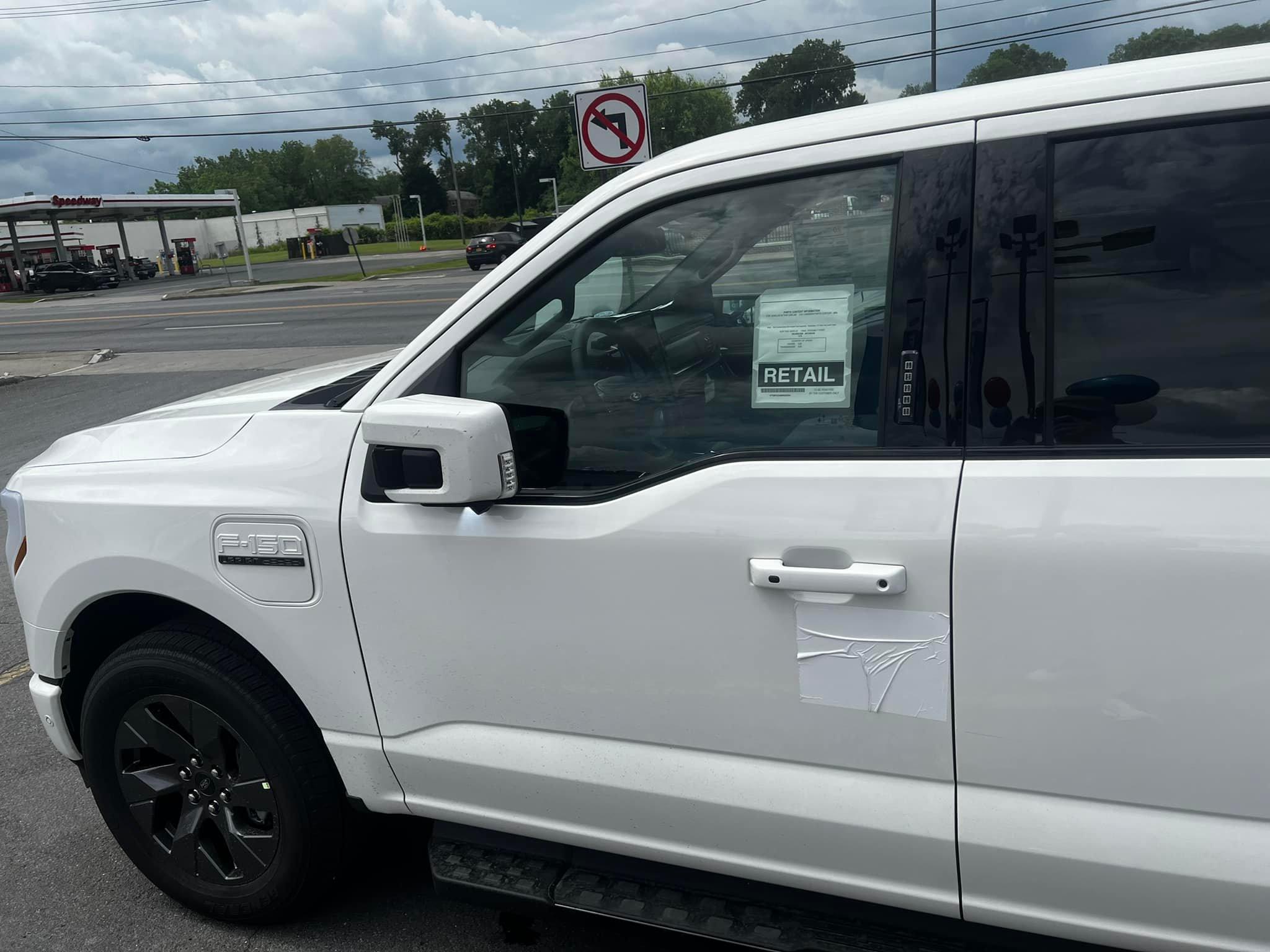 Ford F-150 Lightning Truck got delivered to my dealer 18 days early! Picking up tomorrow! 284778239_10101399365100019_6729462367483722684_n