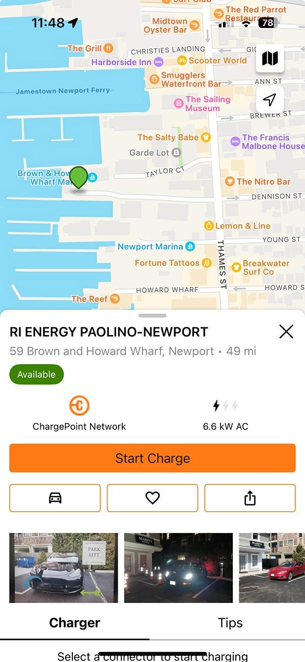 Ford F-150 Lightning Free Fast Charging in Rhode Island 2C7E15FE-A08C-4A7D-A398-3F945C1B88DB