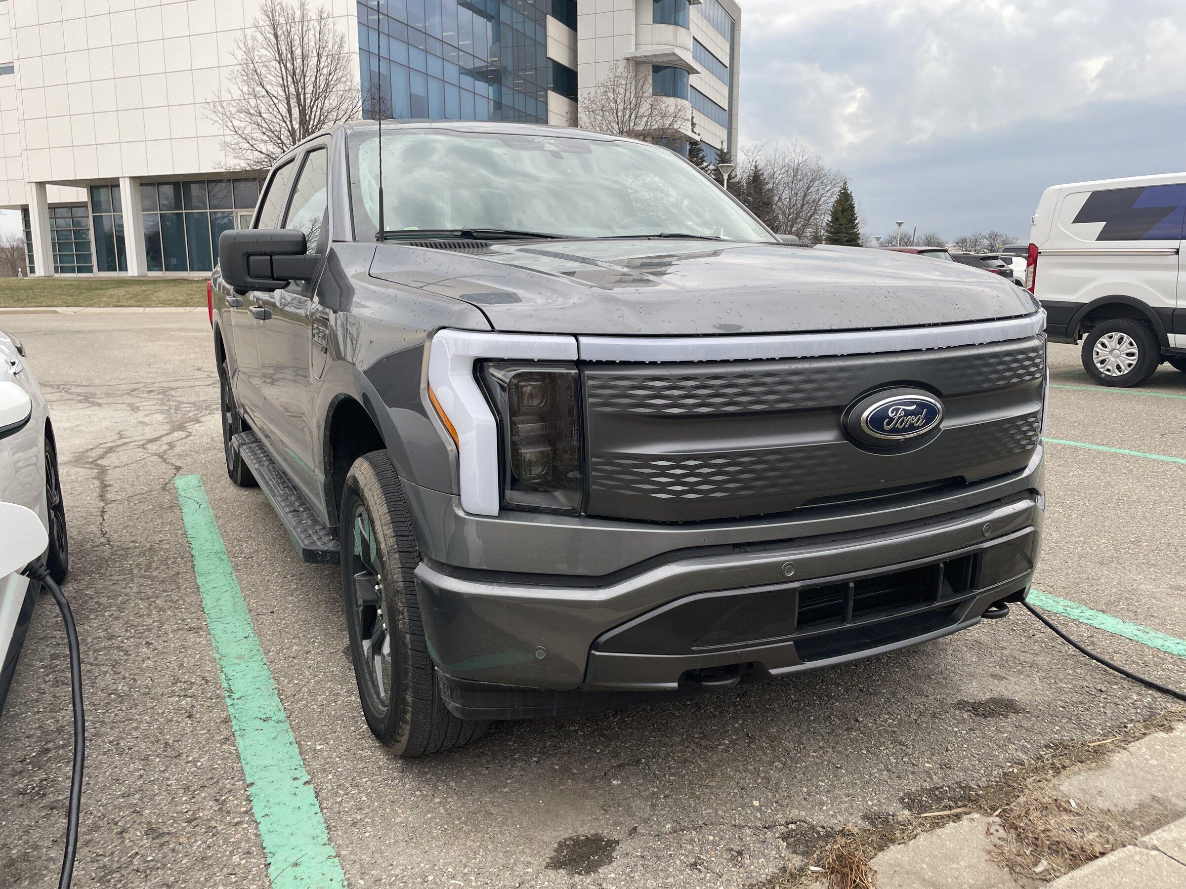 Ford F-150 Lightning Spotted: Carbonized Gray F-150 Lightning [Walkaround] 2CA97C3C-5AAE-4F9B-8DDA-EE431BAA54E0