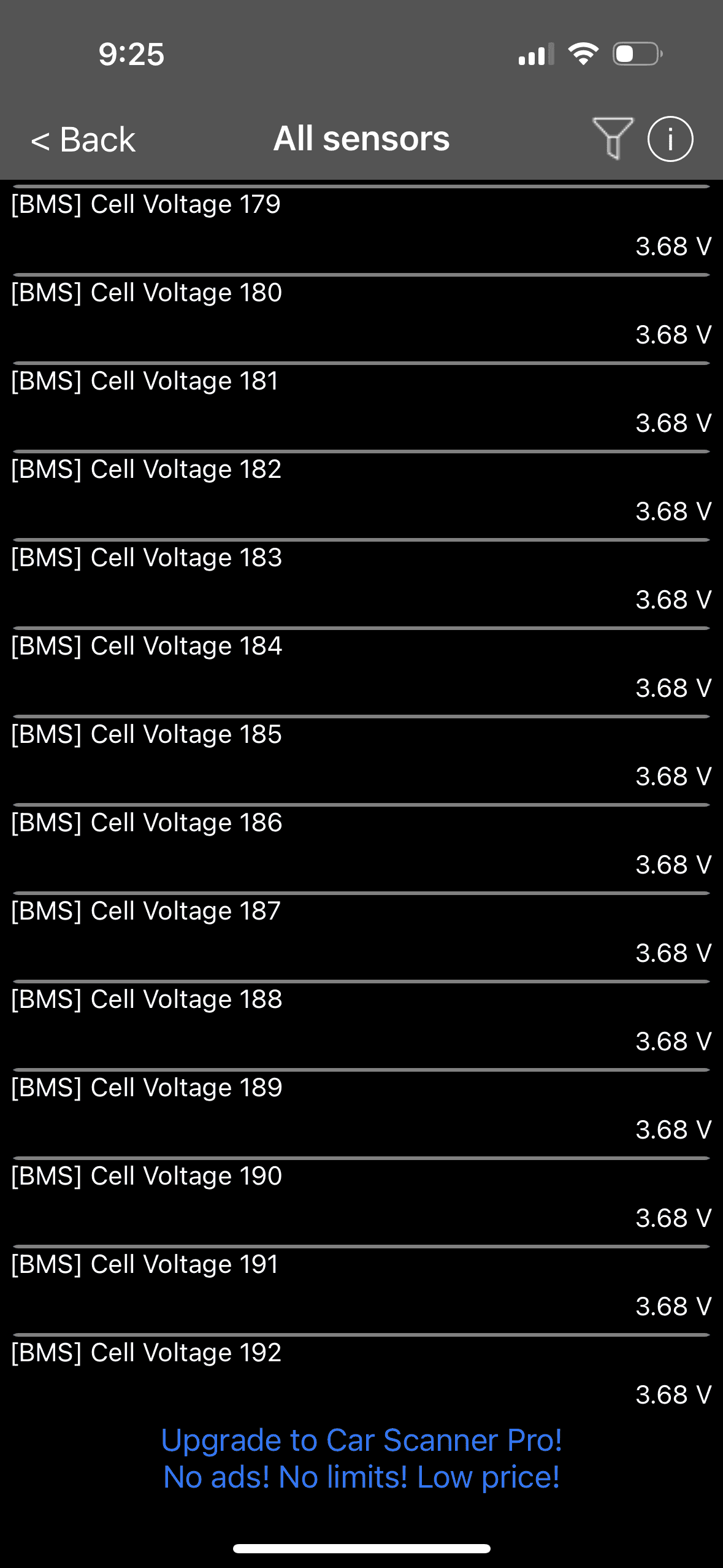 Ford F-150 Lightning Help please.  Do I have a battery problem? 35