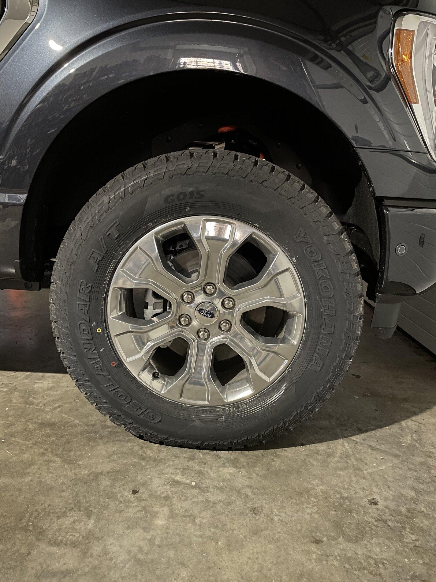 Ford F-150 Lightning Platinum wheels with larger more aggressive tires? 3C08F9D3-0B4F-4F76-952D-4E5691B1FA4A