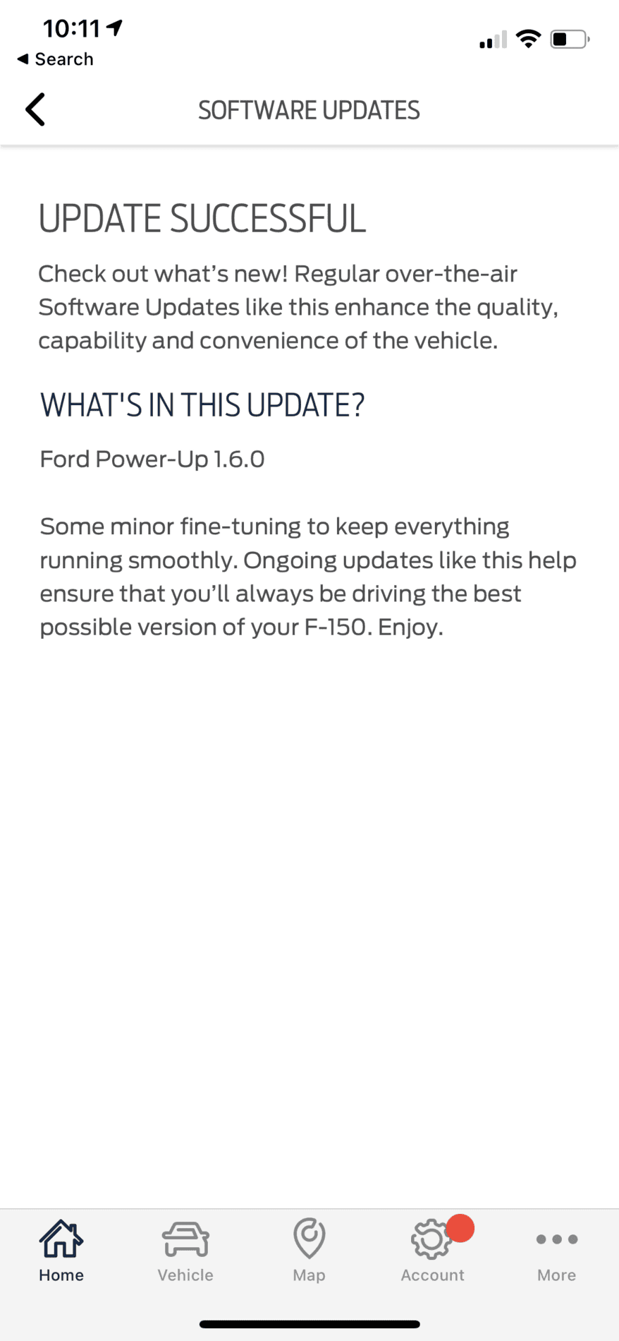 Ford F-150 Lightning Received software OTA 7/27/21 over night and experience today 3D2E87BE-6916-4606-96E4-903C32DECA2C