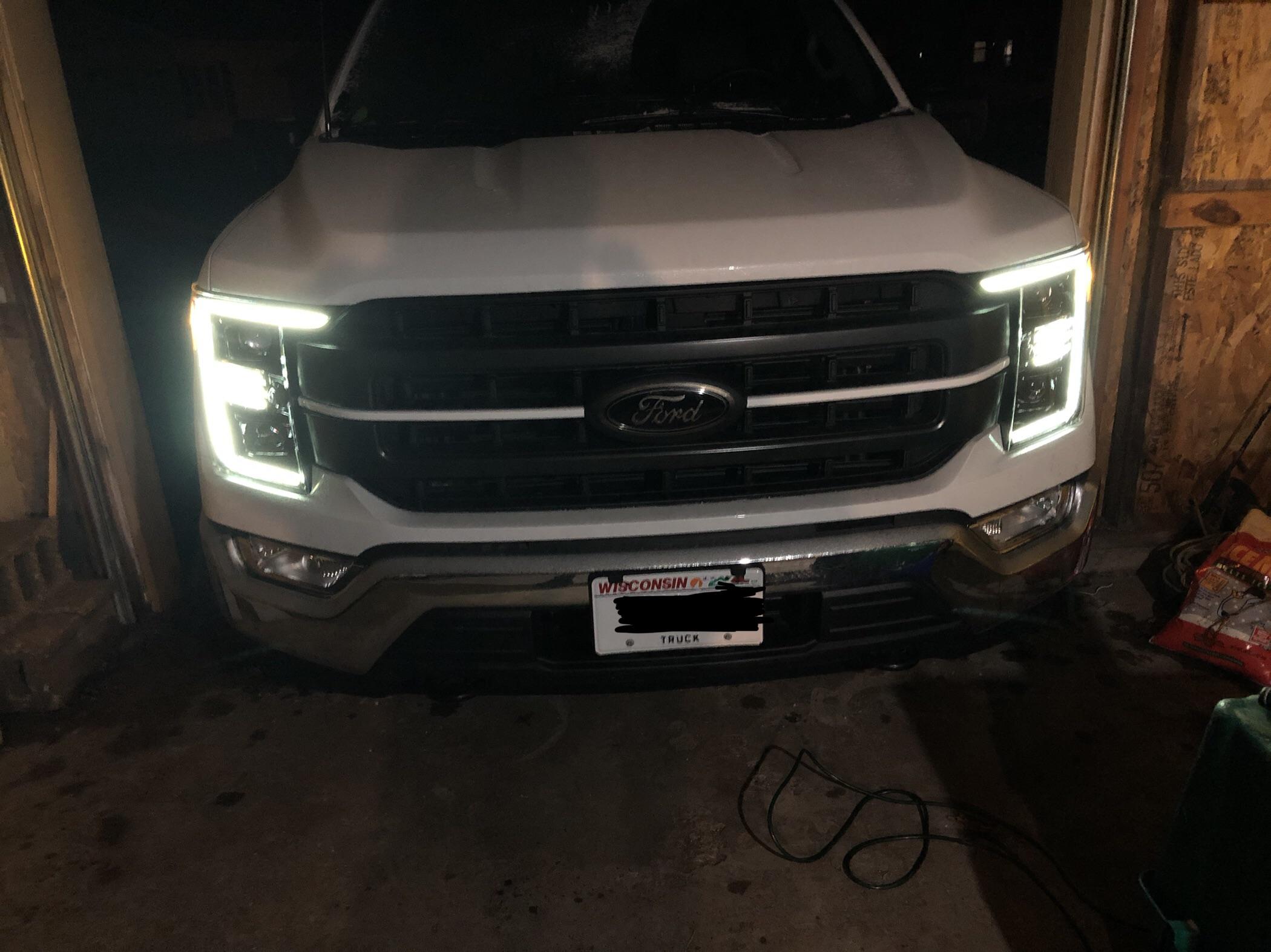 Ford F-150 Lightning Alpharex Pro Alpha Black - Installed 3E08BABA-A258-463D-9D0E-A35448BC43AC