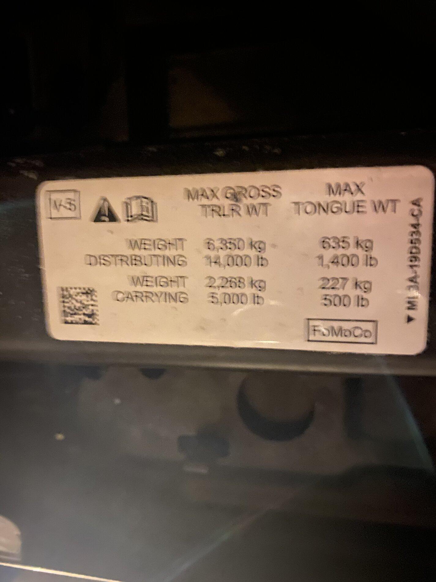 Ford F-150 Lightning Towing Specs Consolidated Document - Bumper vs. Class IV vs. Tow vs. Max Tow - UPDATED DOC v4 4032493D-0866-409D-AE8E-FA51D3EE6E20